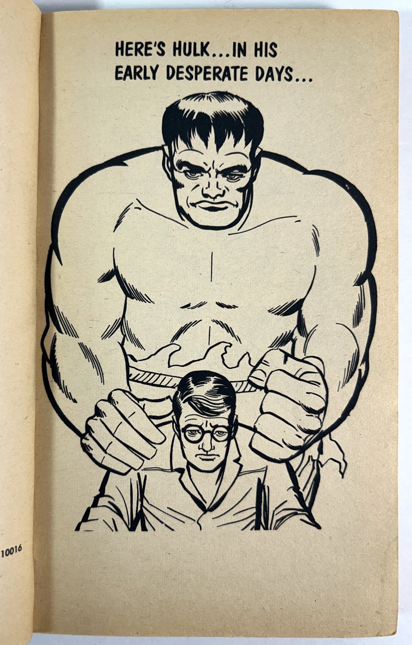 The Incredible Hulk (Collector's Album) 1966 Lancer Books