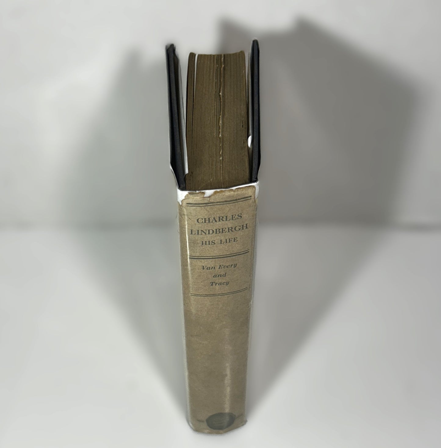 Charles Lindbergh: His Life by Dale Van Every and Morris Tracy 1927 HB