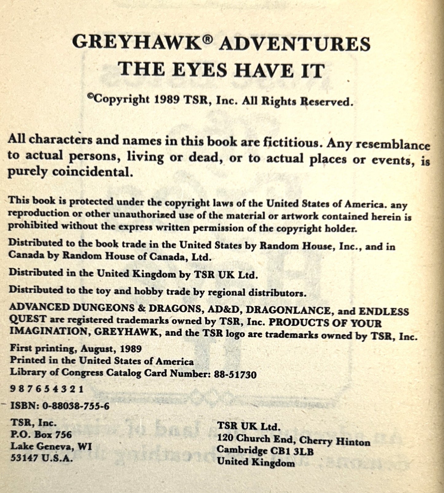 Set of 7 Greyhawk Adventures by Rose Estes 1985-1989 1st Printing