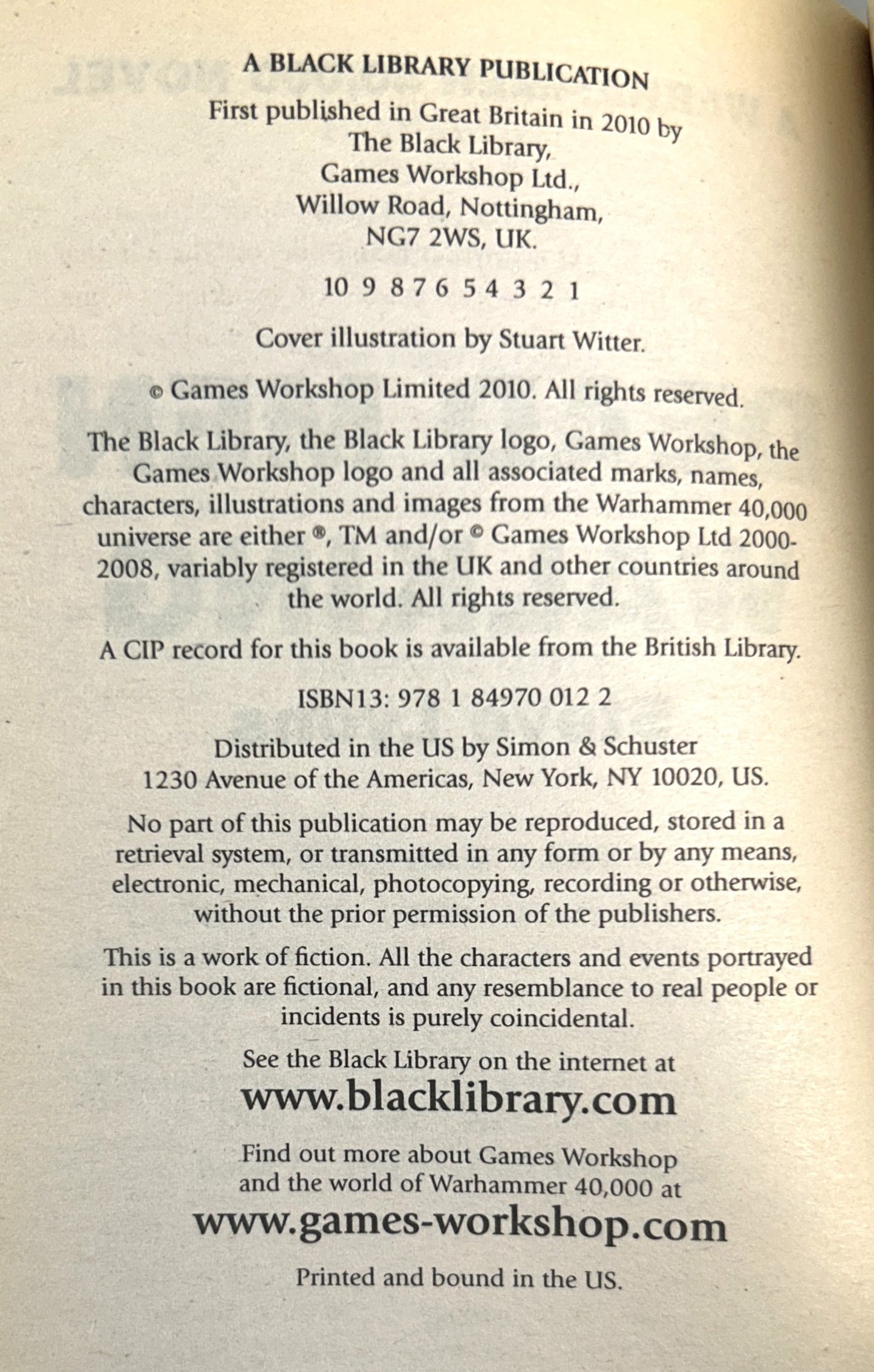 Warhammer 40000: Dead Men Walking (Imperial Guard) by Steve Lyons 2010 1st Printing
