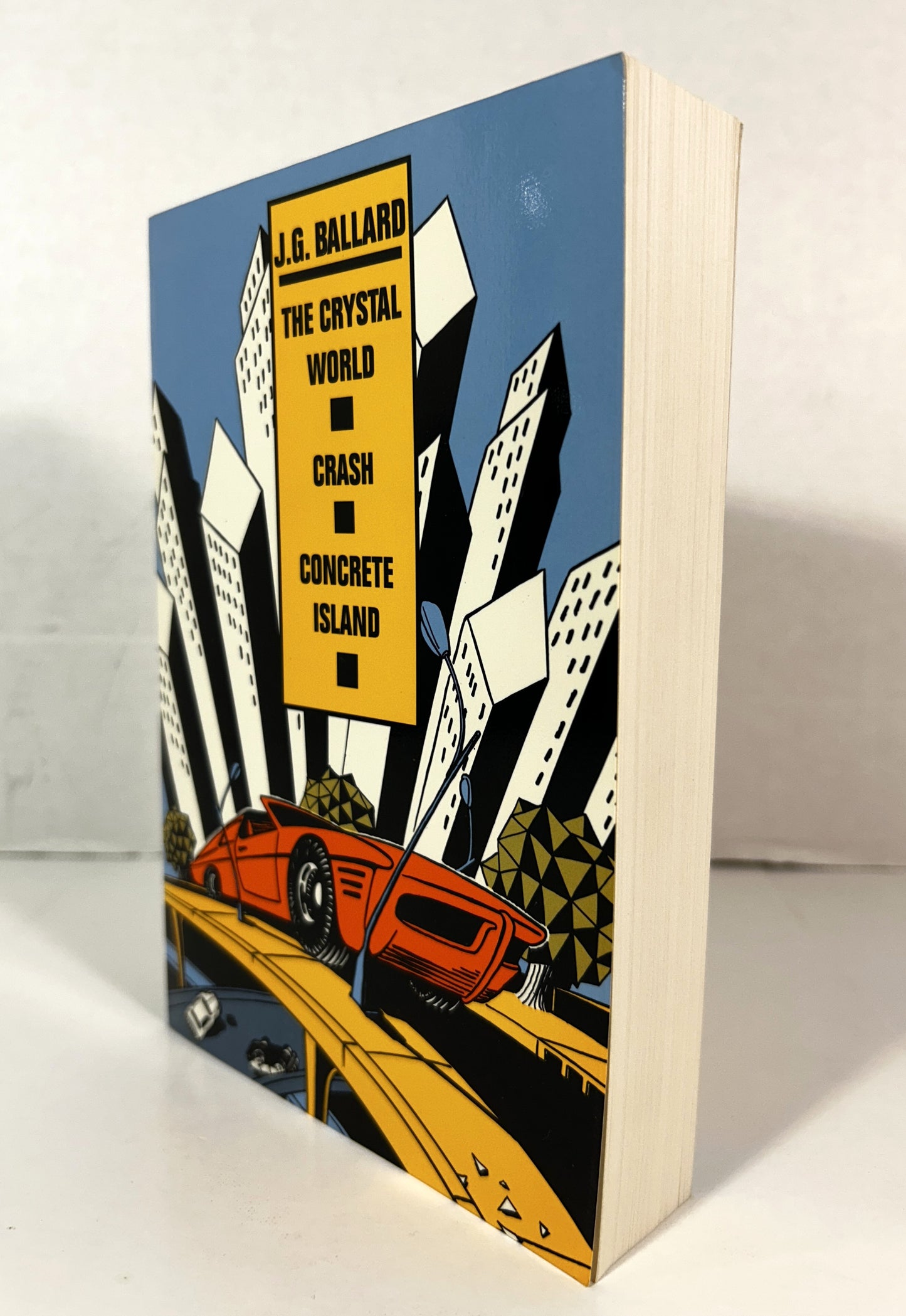 The Crystal World - Crash - Concrete Island by JG Ballard 1991 Omnibus