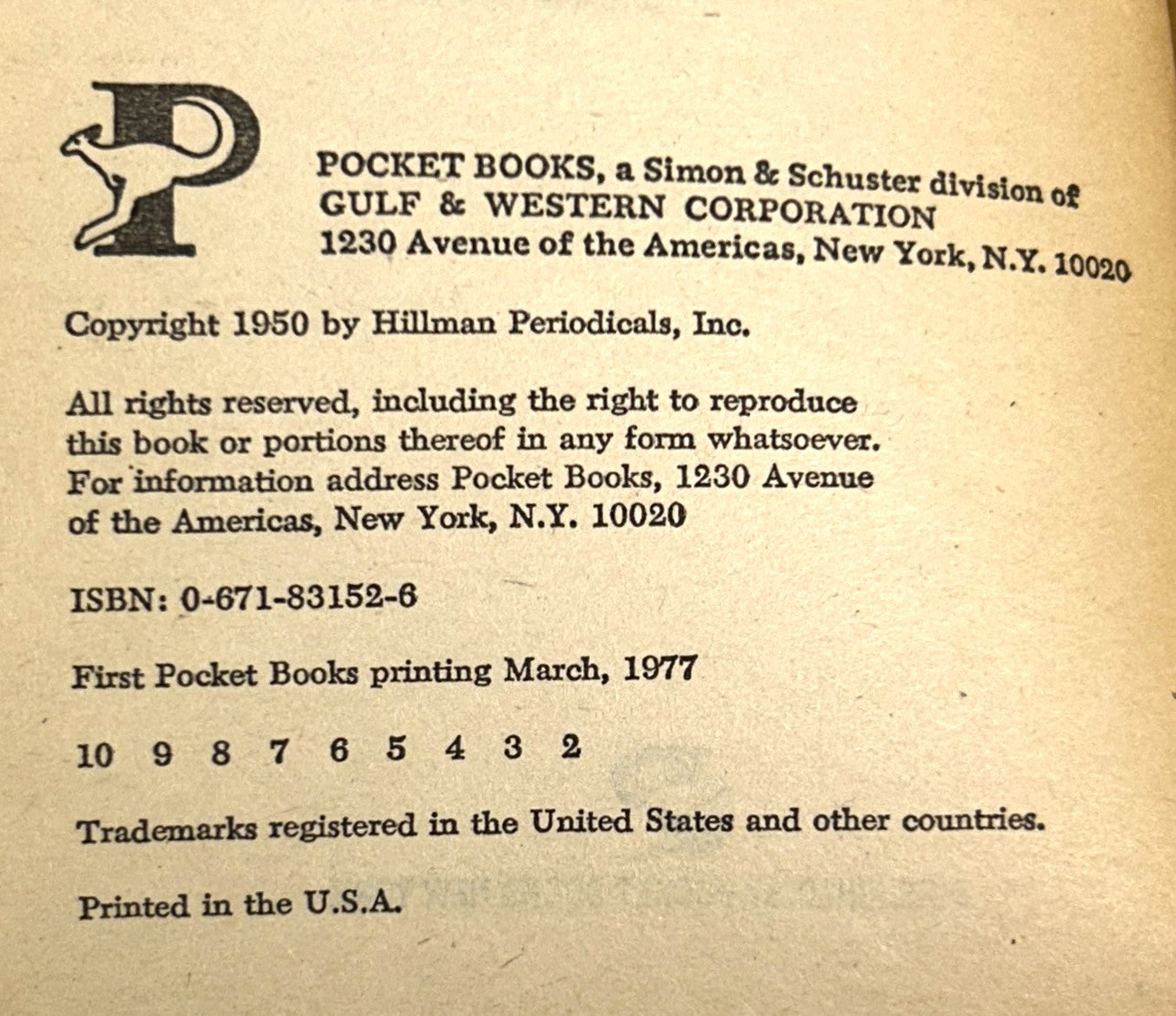 The Dying Earth by Jack Vance 1977 2nd Printing