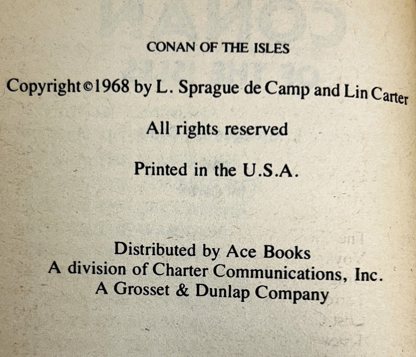 Set of 12 Conan by Robert E. Howard Lin Carter & L. Sprague de Camp c 1960s Ace Editions