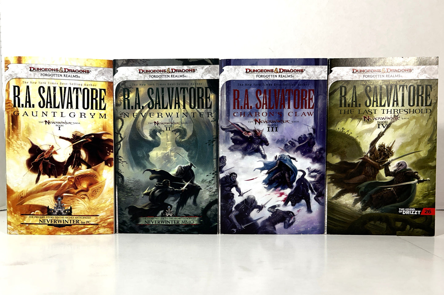 Dungeons & Dragons: Complete Set of Neverwinter Saga by RA Salvatore 2011-2013