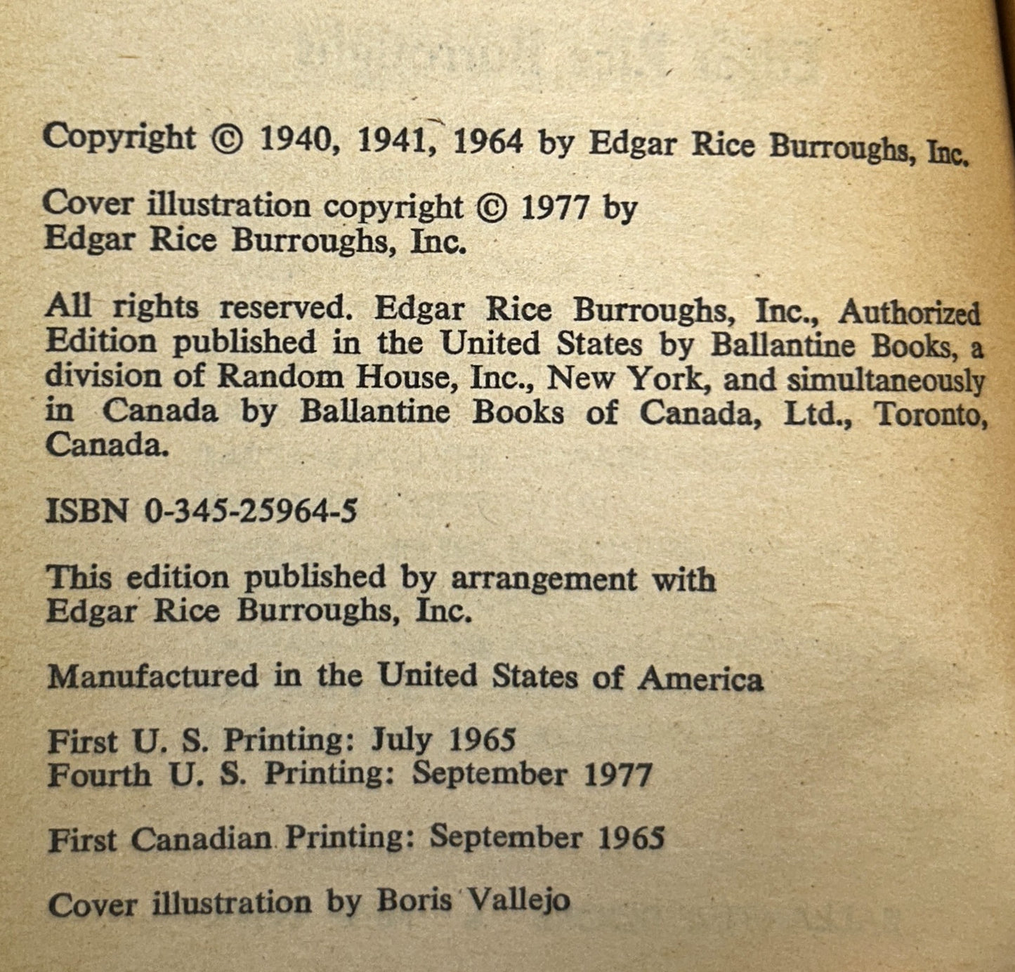 Complete Set of 24 Tarzan by Edgar Rice Burroughs c 1970s Boris Vallejo Covers