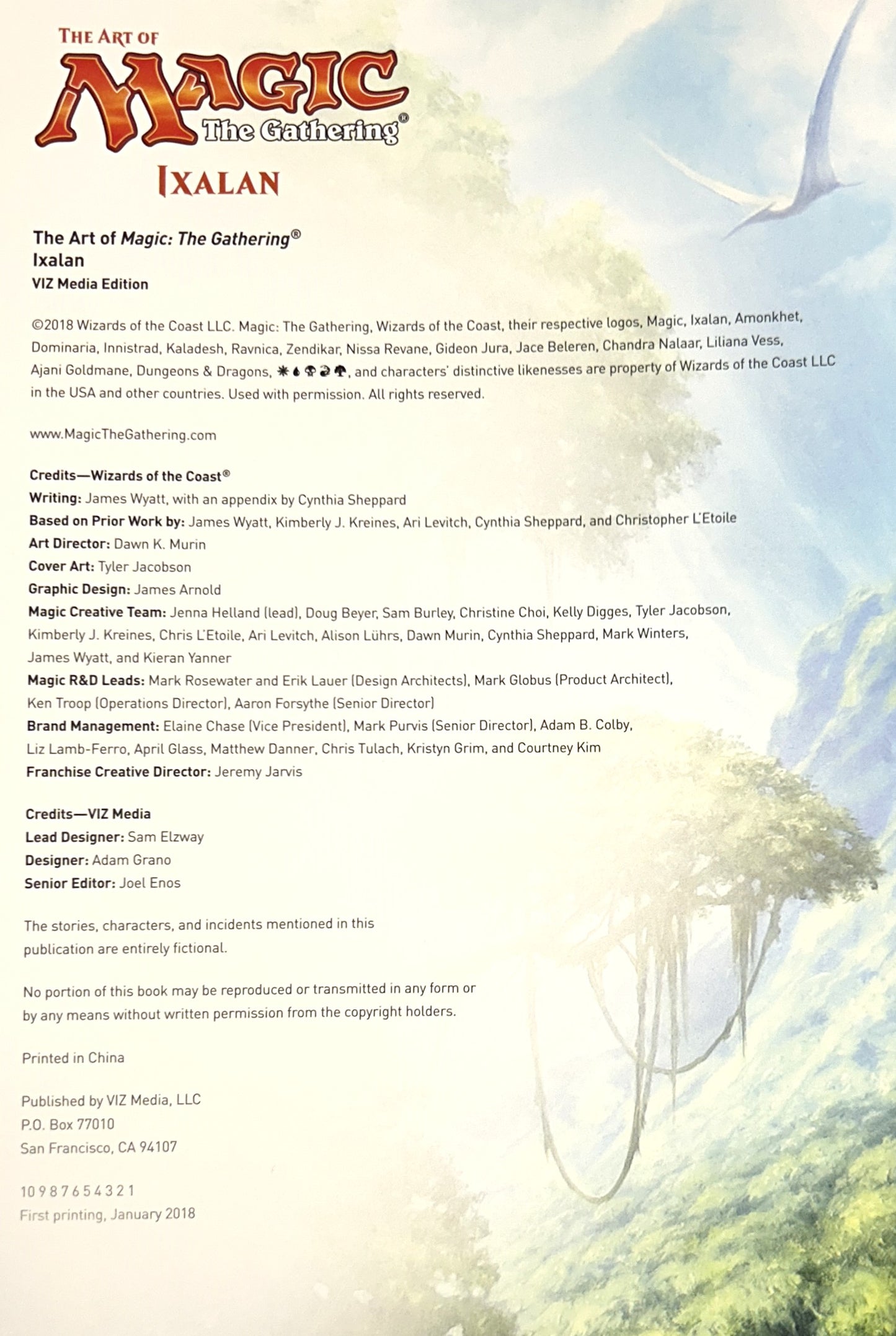 The Art of Magic the Gathering: Ixalan 2018