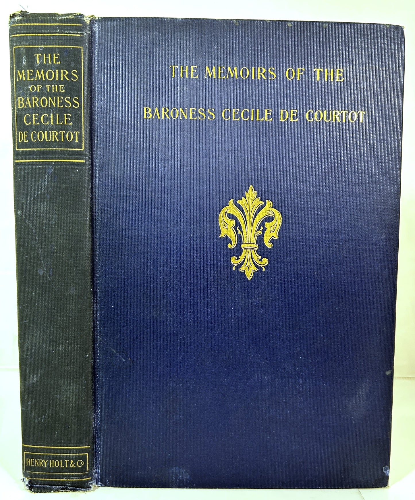 The Memoirs of the Baroness Cecile de Courtot 1900 Antique