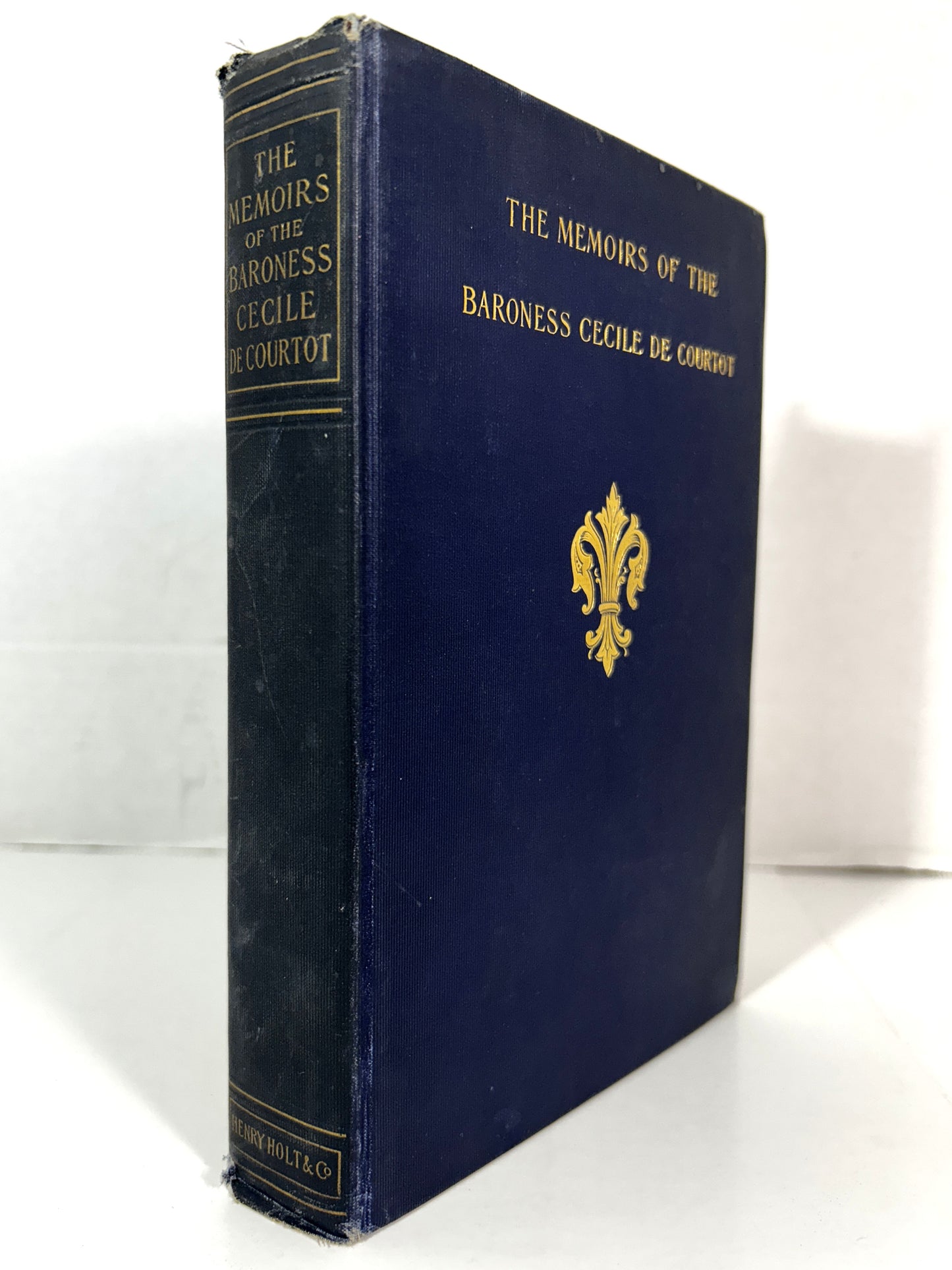 The Memoirs of the Baroness Cecile de Courtot 1900 Antique