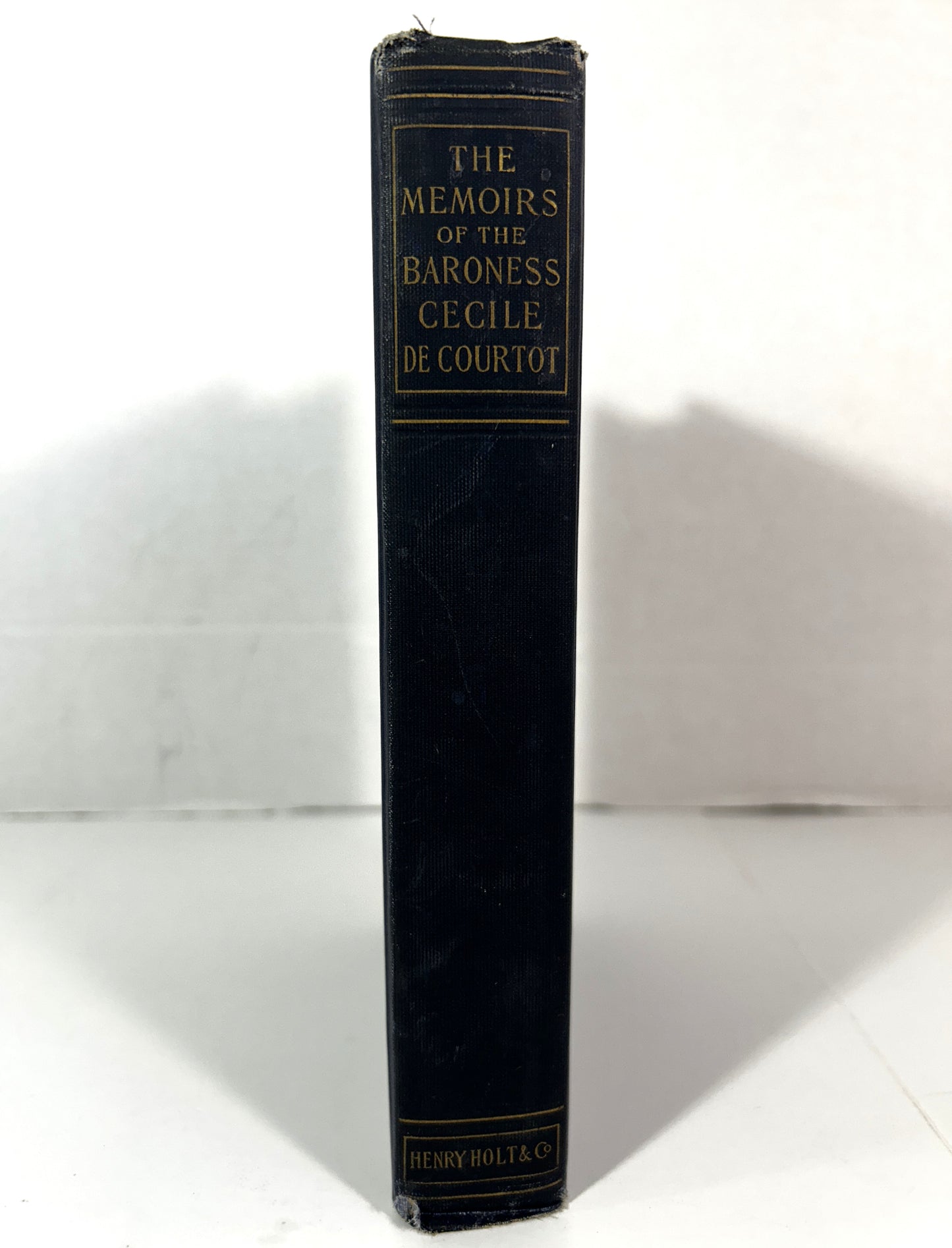 The Memoirs of the Baroness Cecile de Courtot 1900 Antique