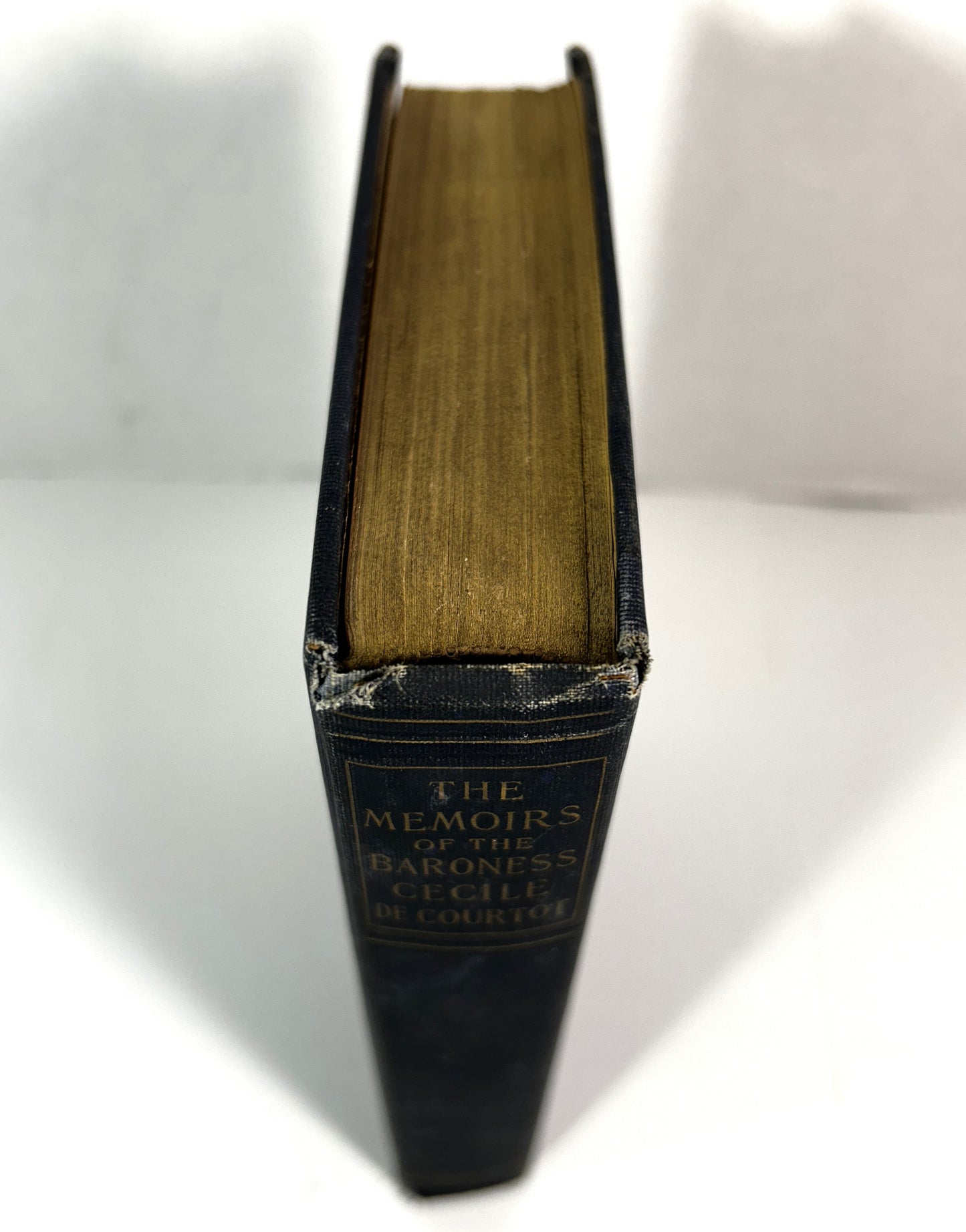 The Memoirs of the Baroness Cecile de Courtot 1900 Antique