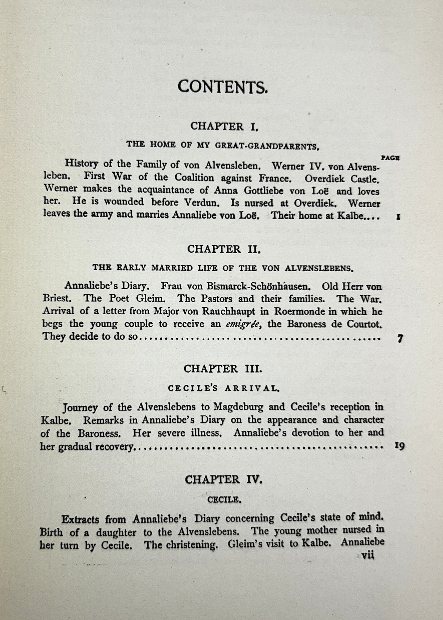 The Memoirs of the Baroness Cecile de Courtot 1900 Antique