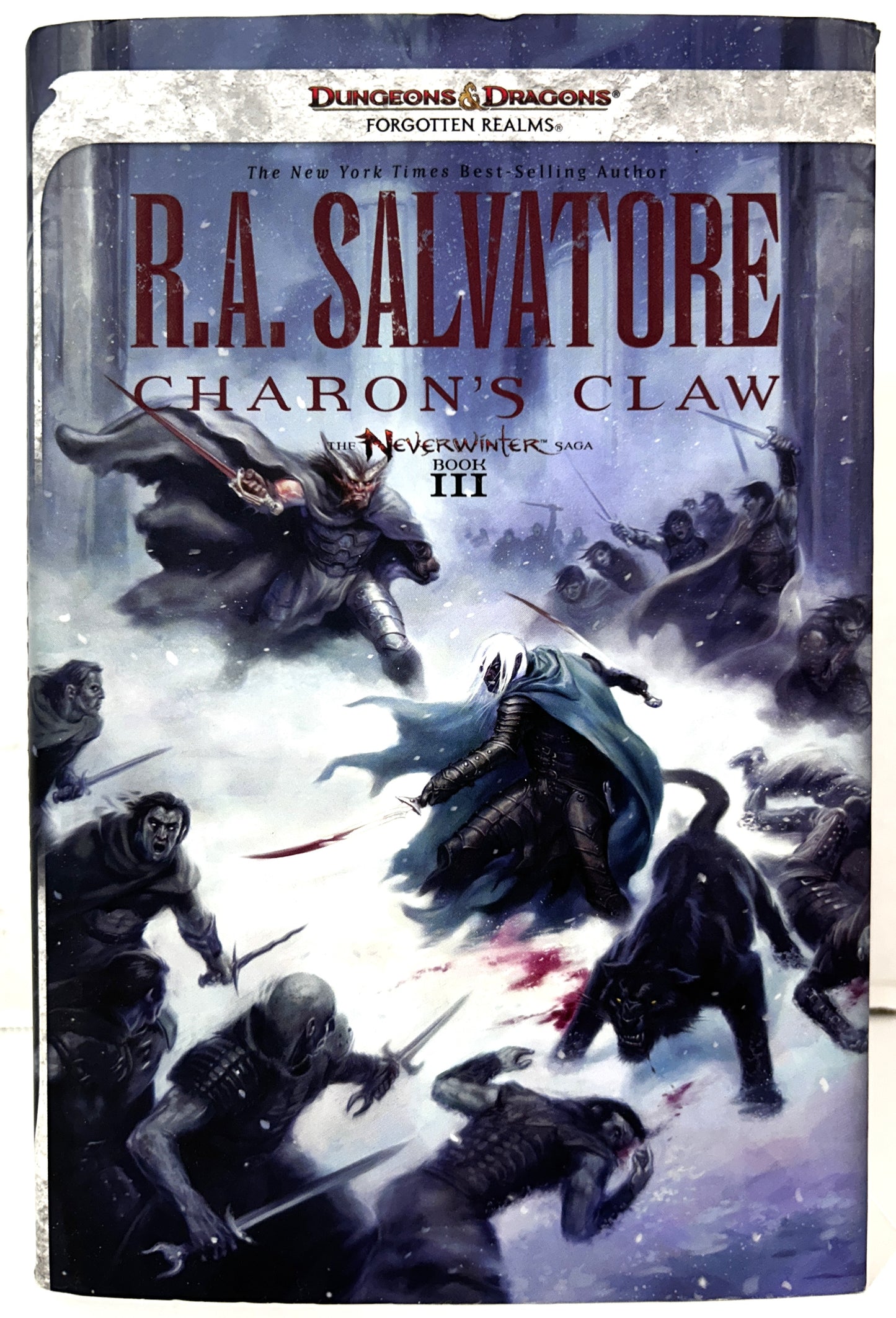 Dungeons & Dragons: Charon's Claw (Neverwinter Saga #3) by RA Salvatore 2011 1st Printing