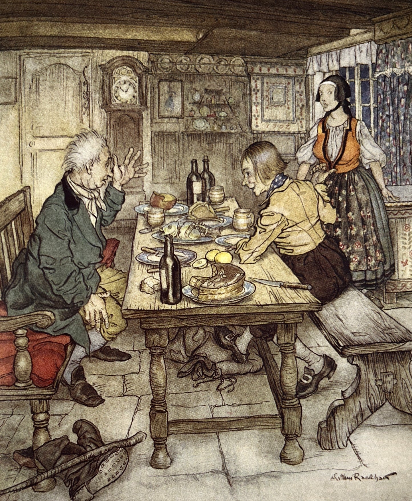 Fairy-Tales by Hans Andersen circa 1930s Illustrated by Arthur Rackham