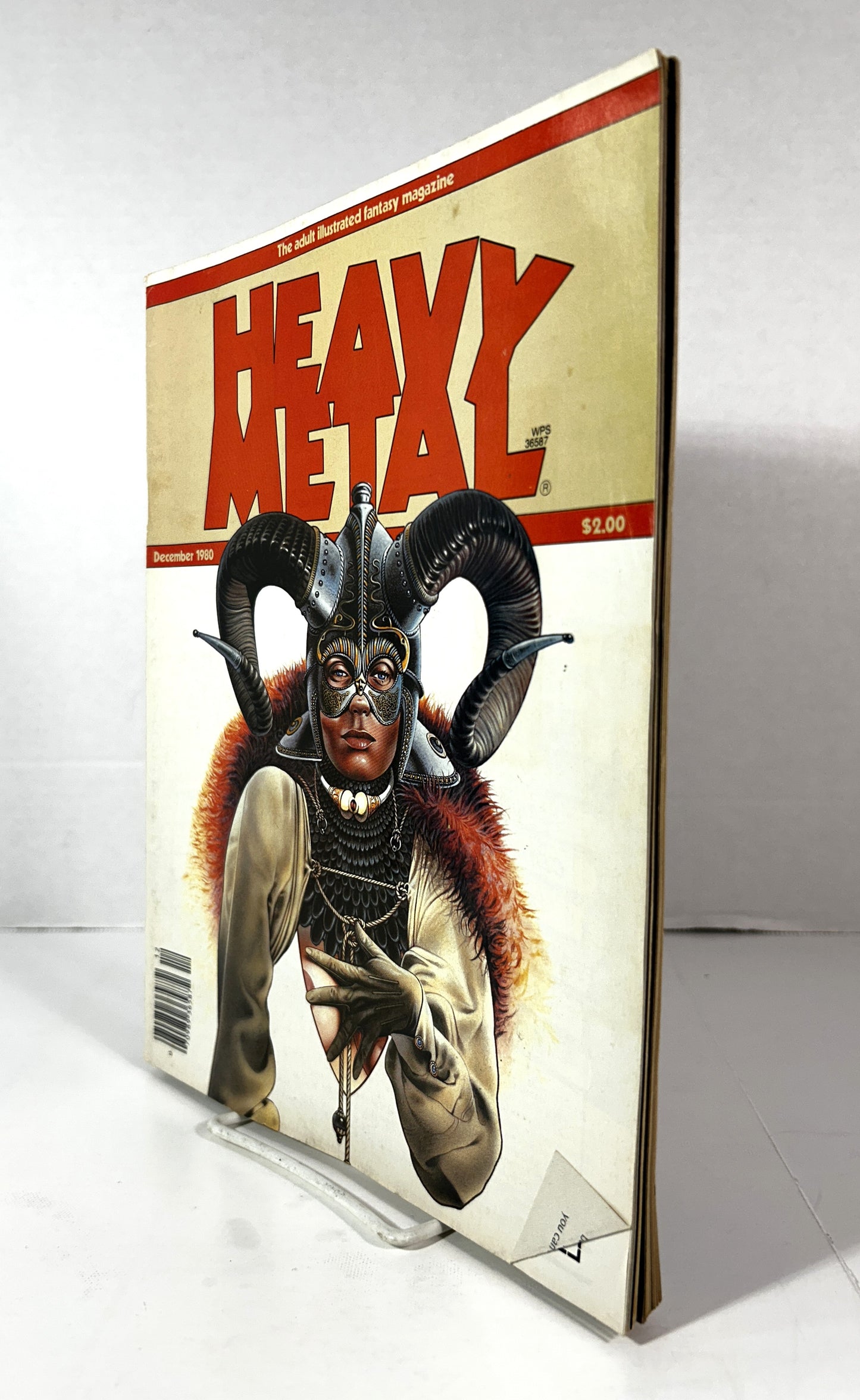 Set of 2 Heavy Metal Magazines 1980-1981