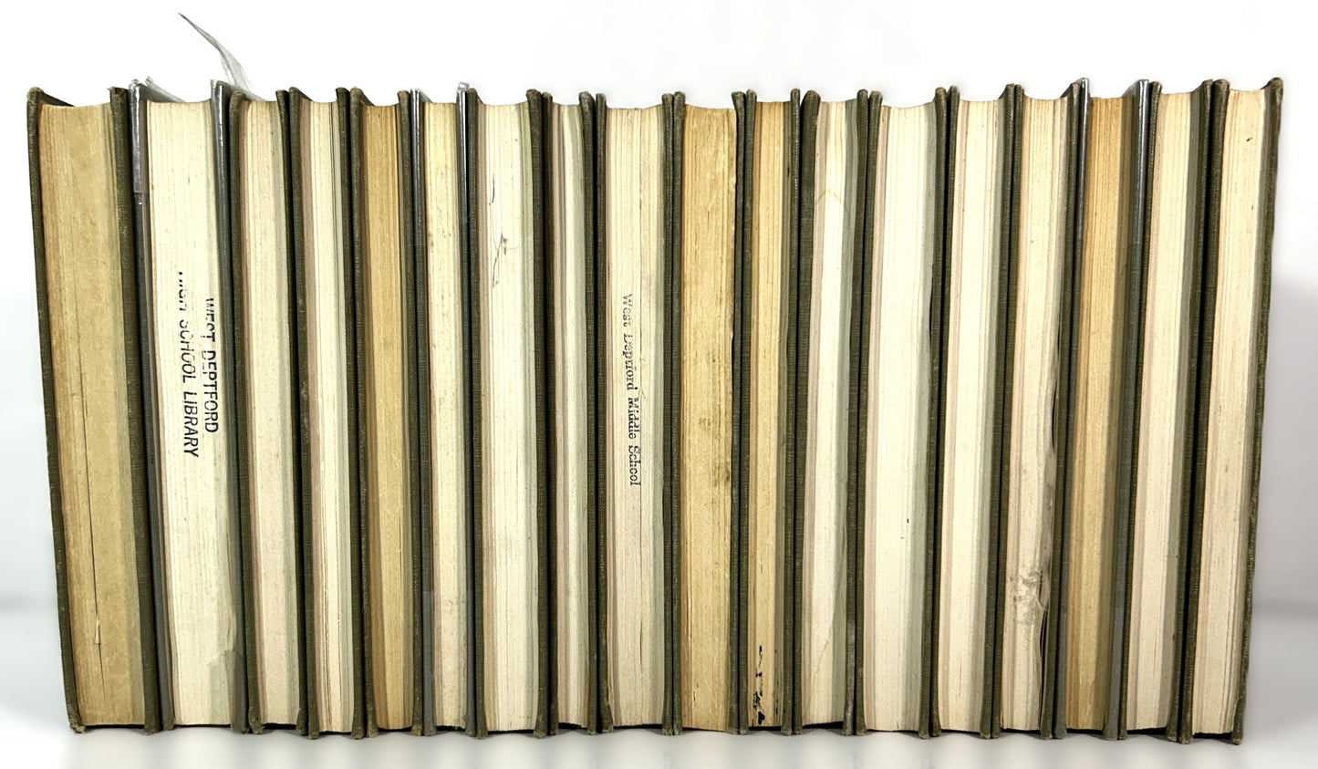 Set of 18 Chronicles of America Series Edited by Allen Johnson 1950