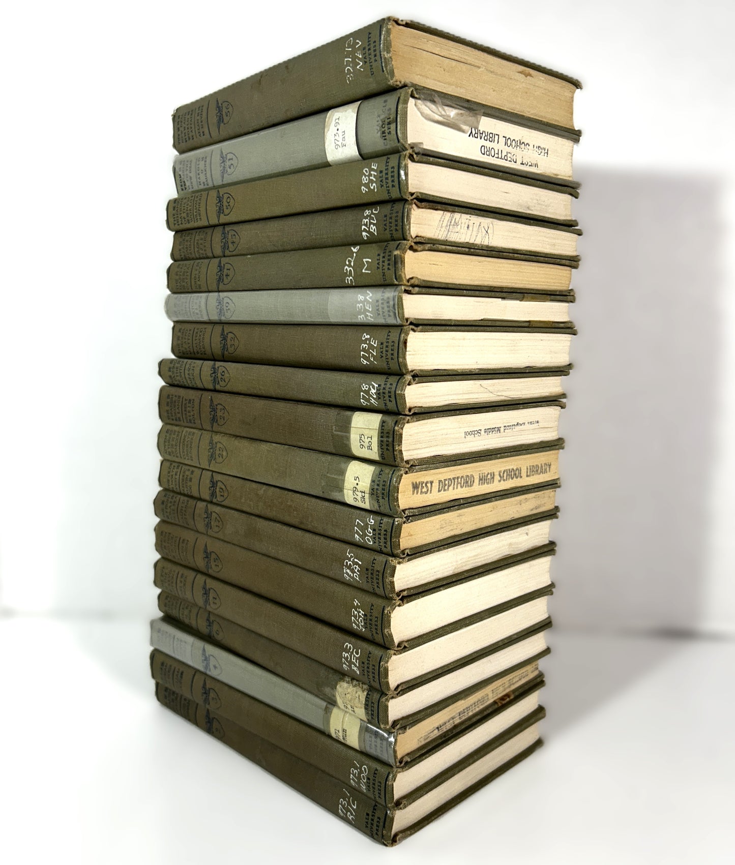 Set of 18 Chronicles of America Series Edited by Allen Johnson 1950