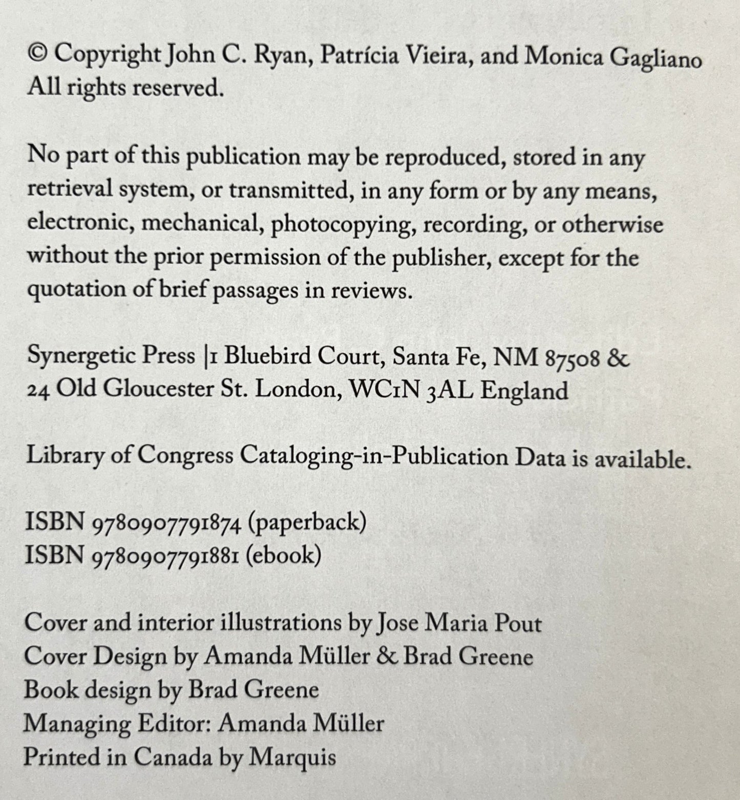 The Mind of the Plant: Narratives of Vegetal Intelligence by John C. Ryan