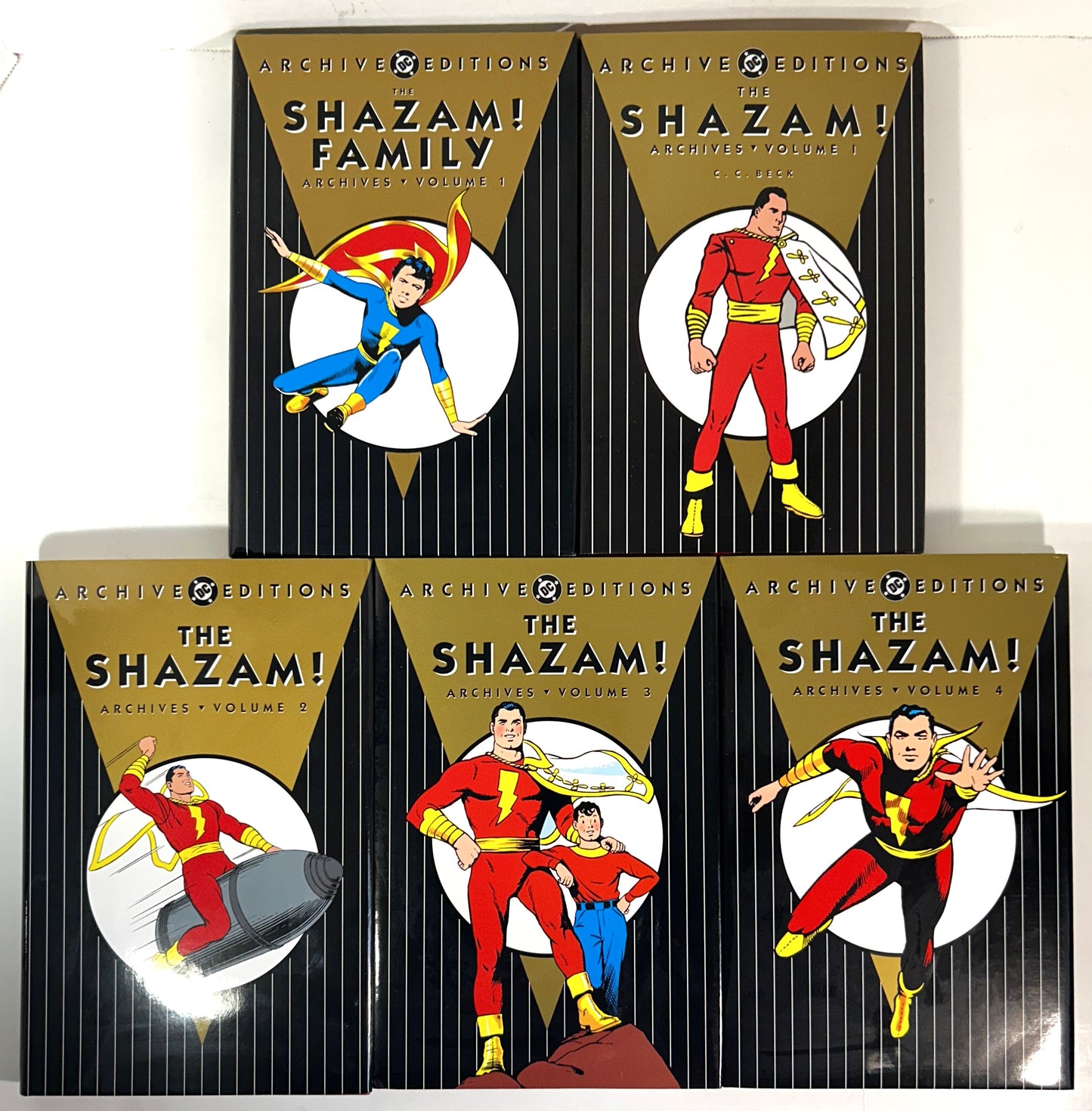 Set of 5 DC Archive Editions: Shazam! 1992-2006