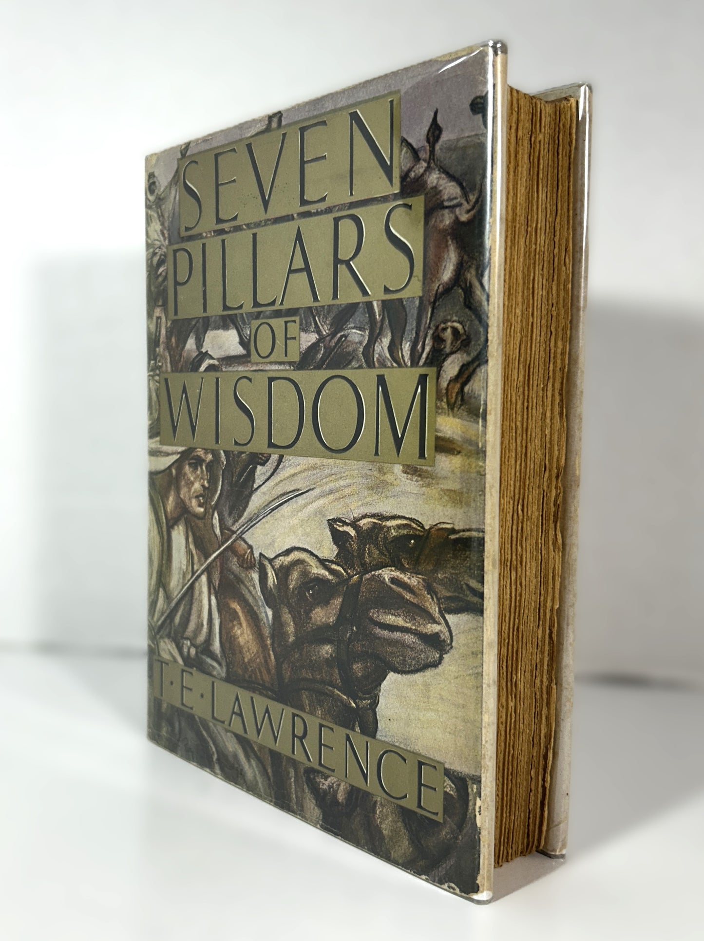 Seven Pillars of Wisdom by TE Lawrence 1935 HB 1st American Edition w/ Jacket