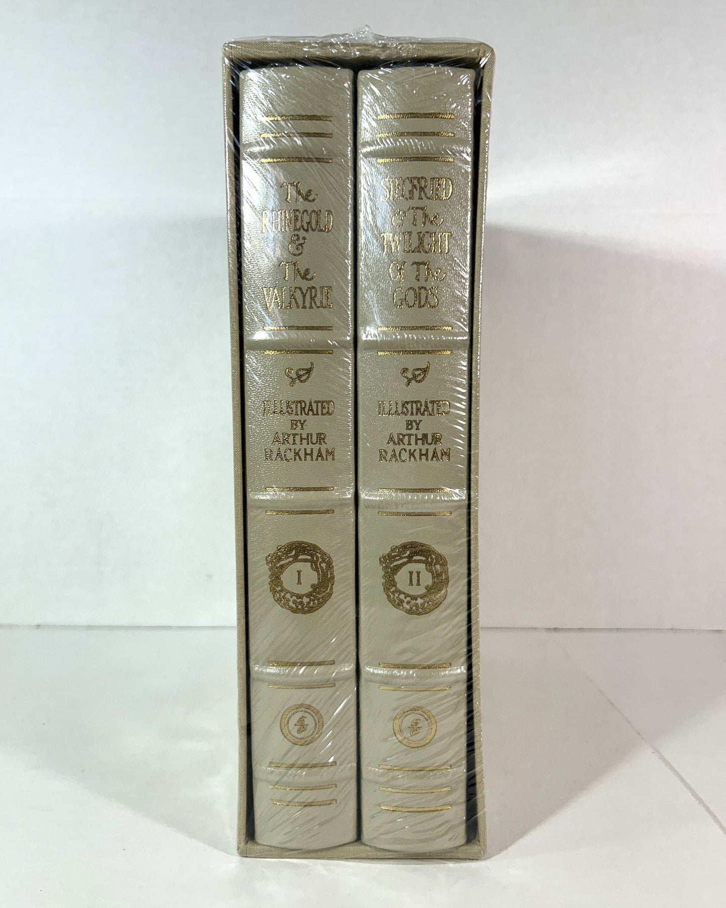Easton Press: Rhinegold & the Valkyrie + Siegfried & The Twilight of the Gods Illustrated by Arthur Rackham SEALED