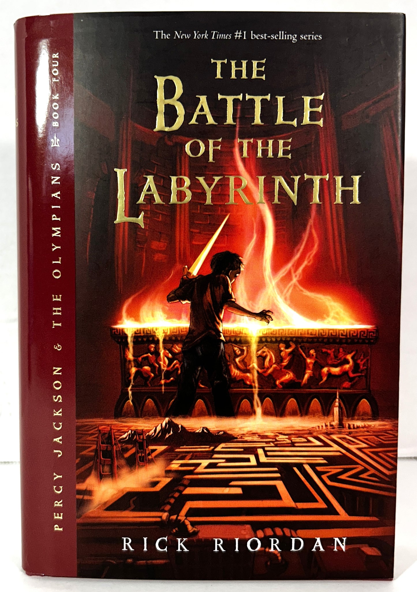 The Battle of the Labyrinth (Percy Jackson & the Olymians #4) by Rick Riordan 2008 1st Printing
