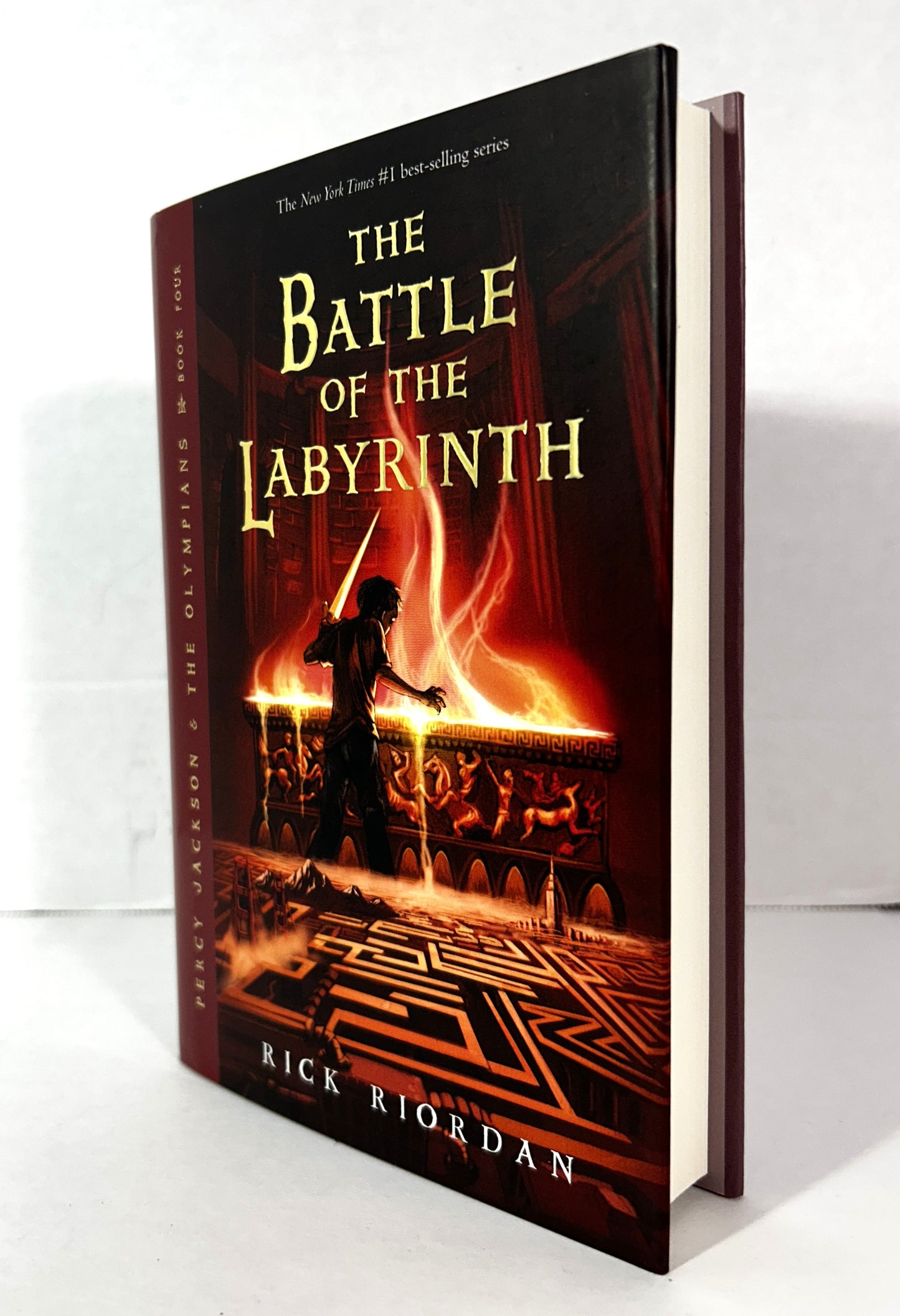 The Battle of the Labyrinth (Percy Jackson & the Olymians #4) by Rick Riordan 2008 1st Printing