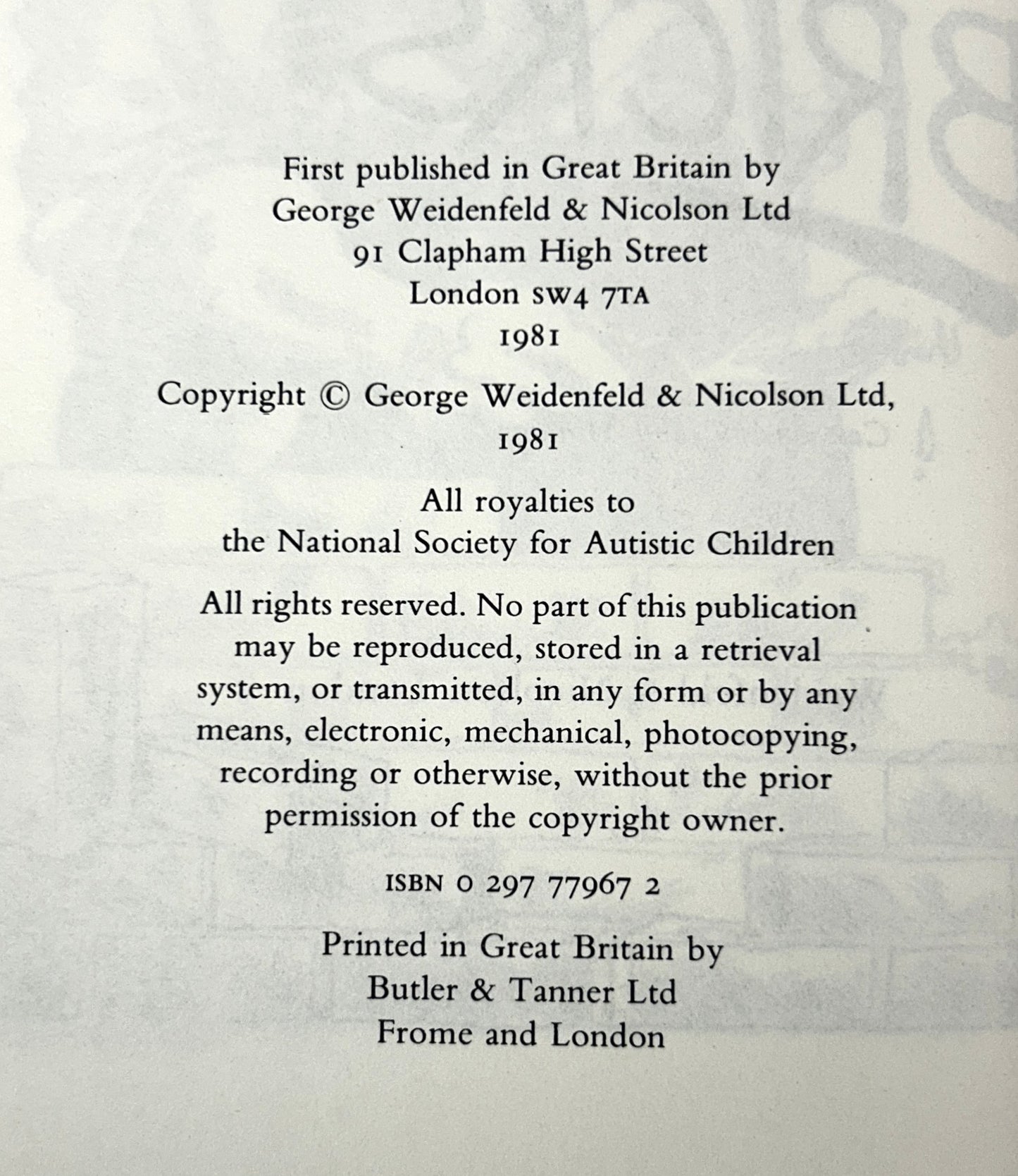 Robert Morley's Second Book of Bricks 1981 SIGNED 1st Edition