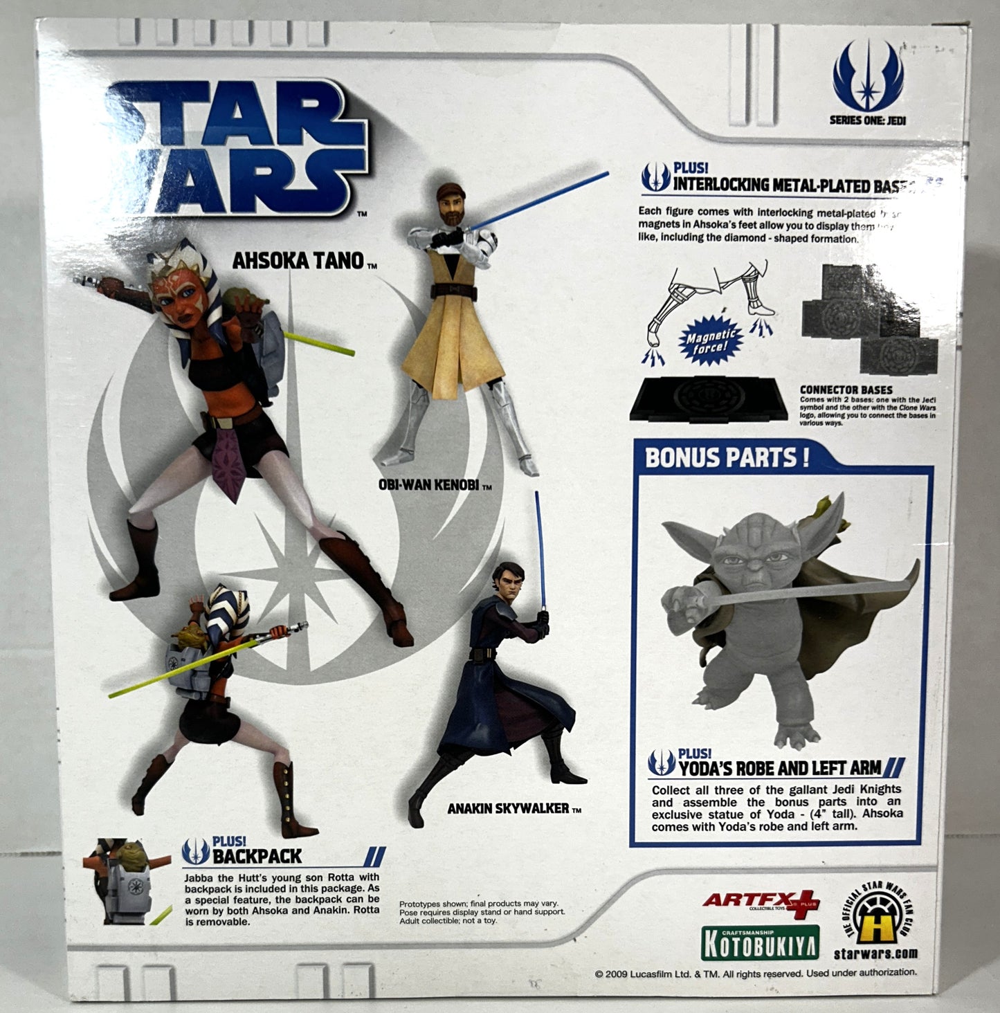 Star Wars Series One: Jedi AHSOKA TANO Figurine Kotobukiya Unopened Box