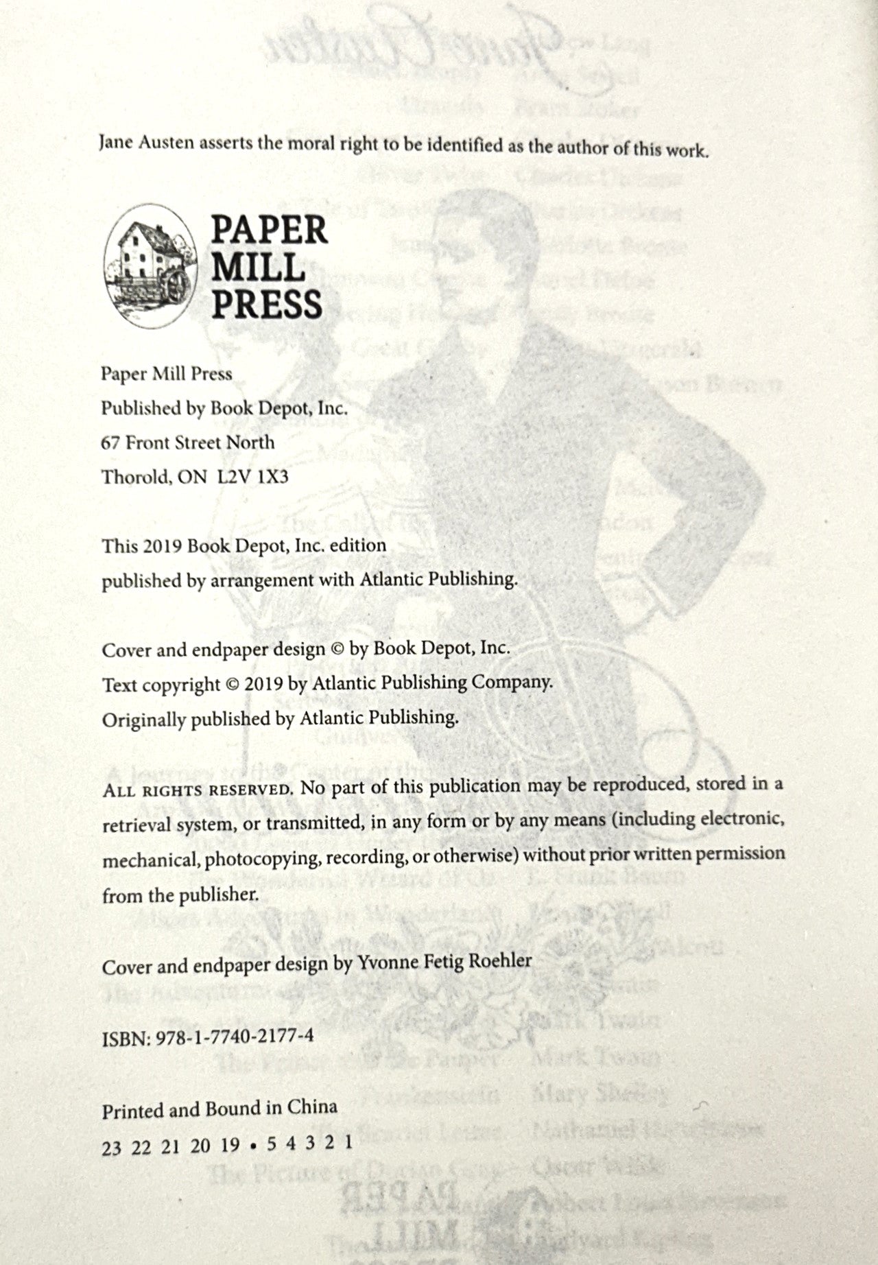 Paper Mill Press: Persuasion by Jane Austen