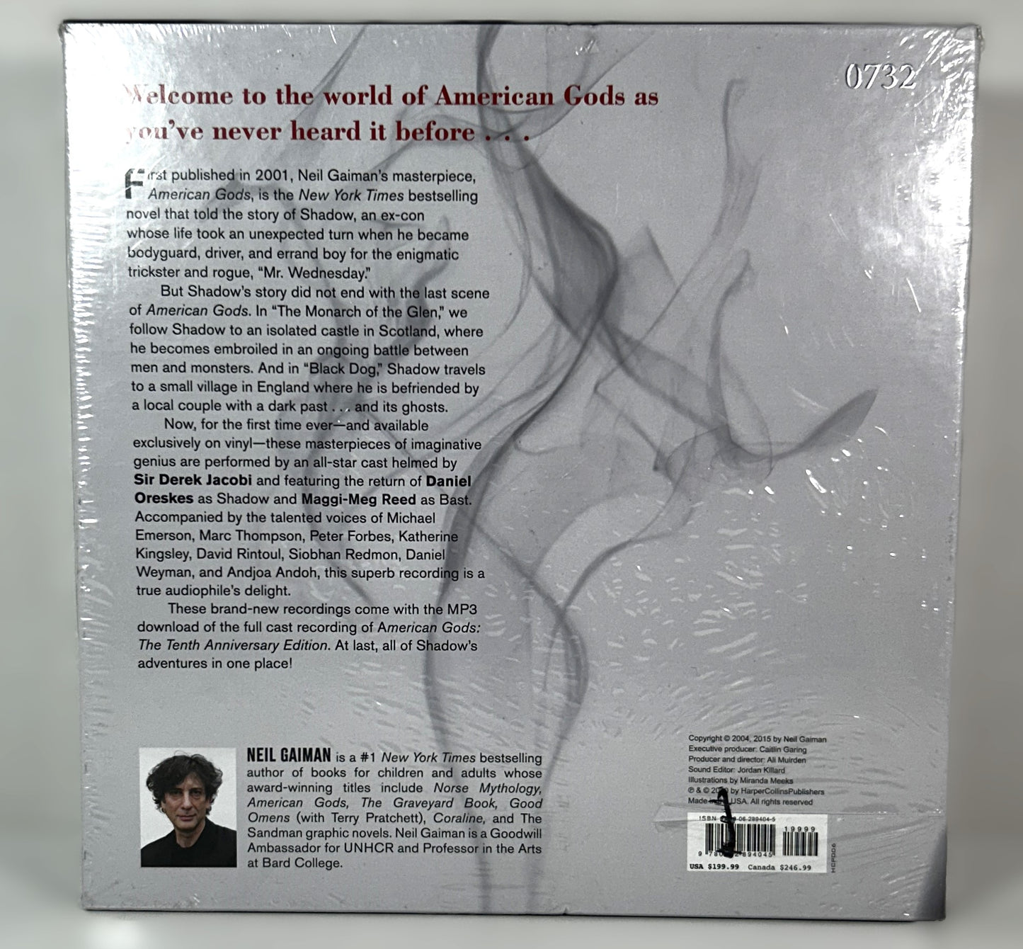 The Monarch of the Glen and Black Dog by Neil Gaiman 2020 Vinyl Records