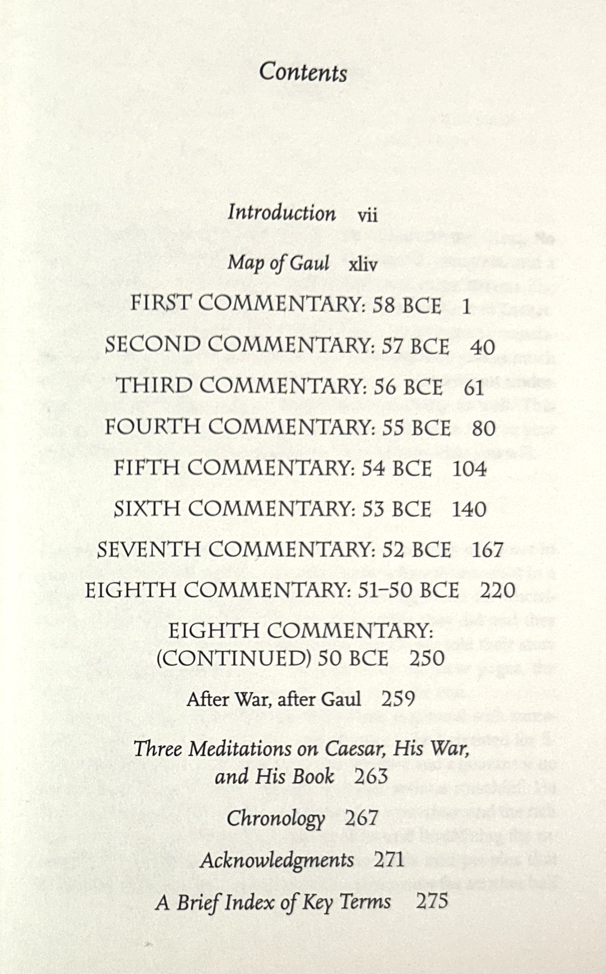 The War for Gaul by Julius Caesar translated by James J. O'Donnell 2019