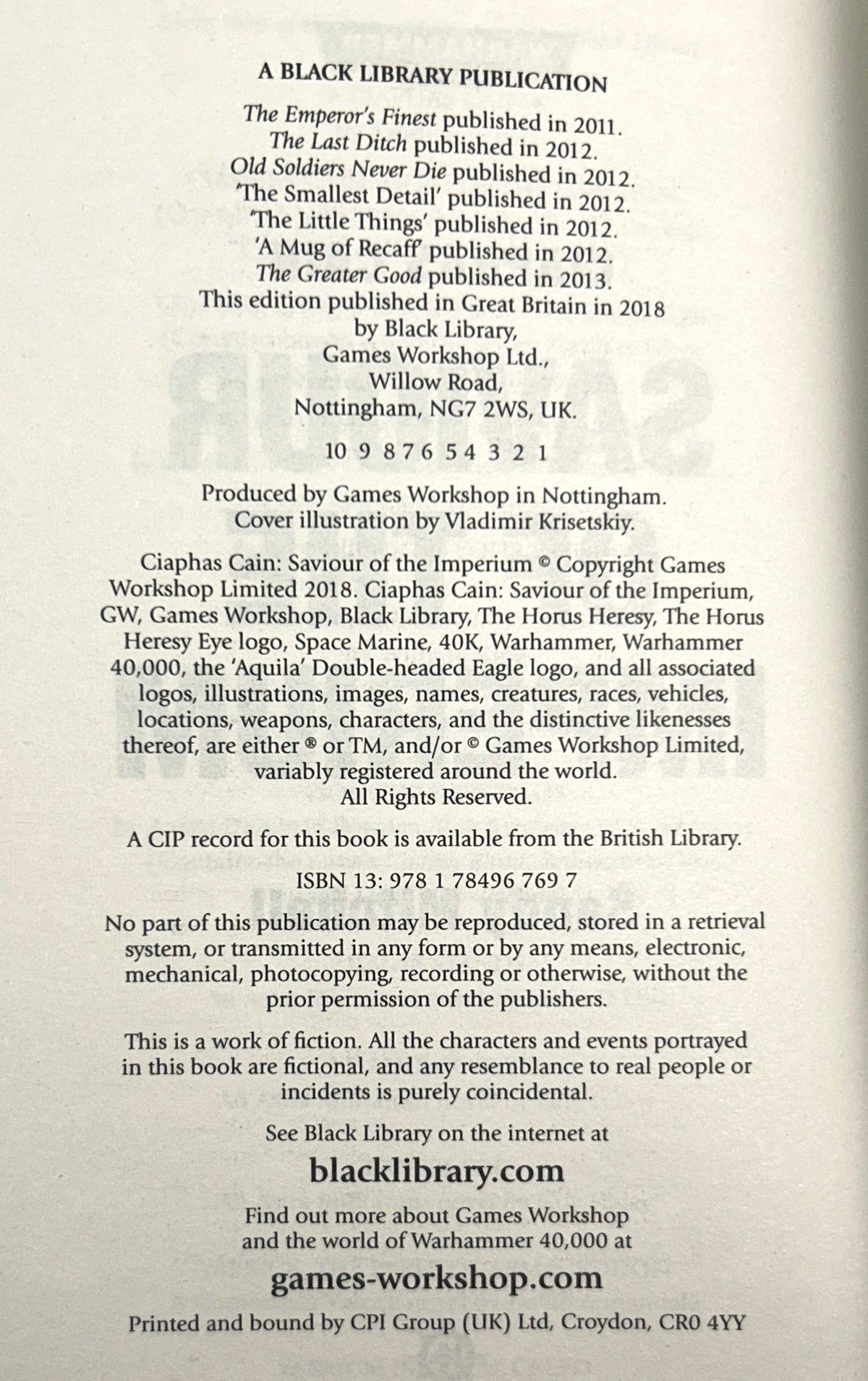 Warhammer 40,000: Set of 2 Ciaphas Cain Omnibus 2017-2018
