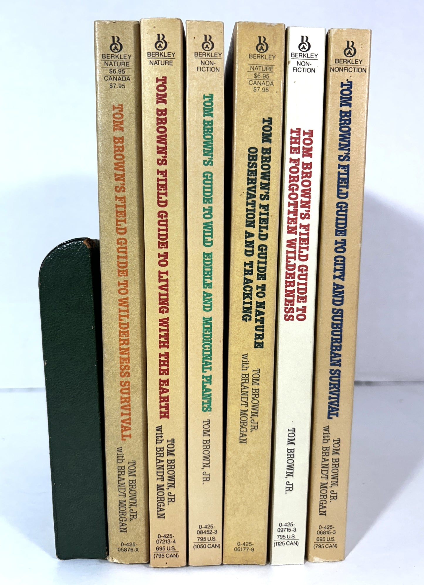 Set of 6 Tom Brown's Field Guides 1983-1987