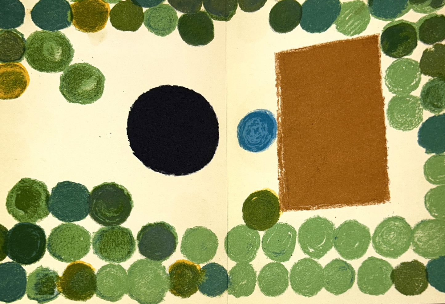 Museum of Modern Art: Little Red Riding Hood drawn by Warjs Honegger-Lavater 1971 Abstract Depiction
