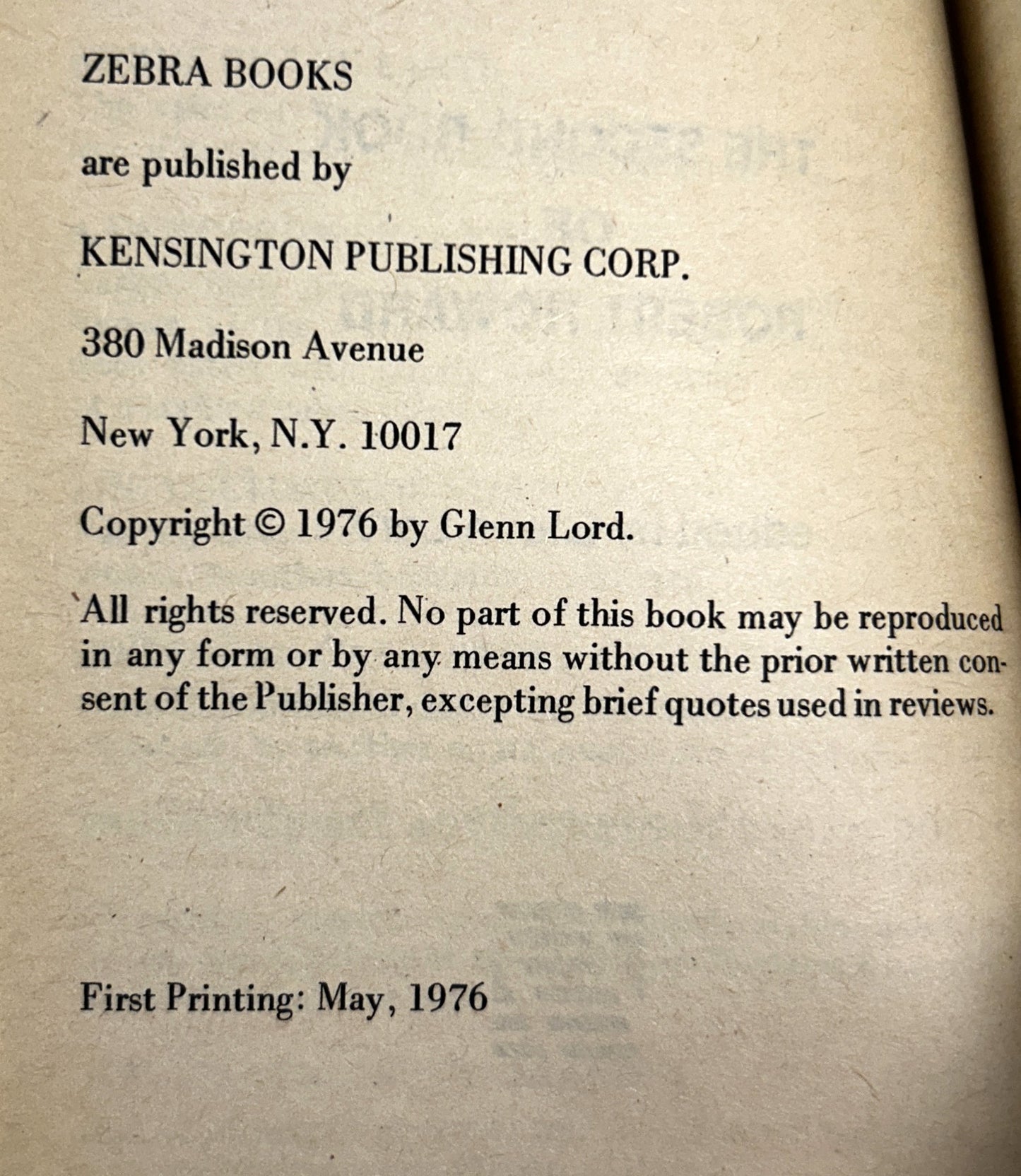 Set of 2 Book of Robert E. Howard 1976 1st Printings