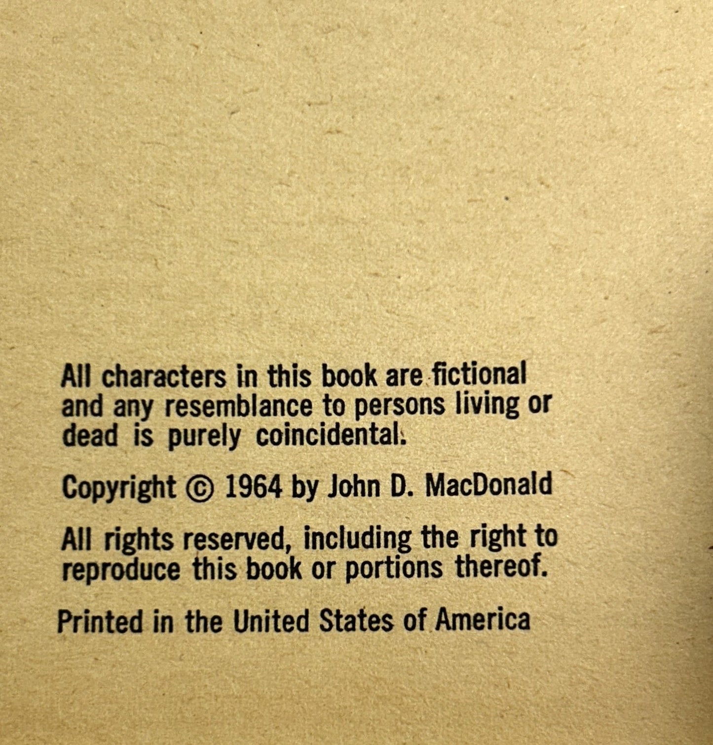 Set of 2 John D. MacDonald 1958-1964
