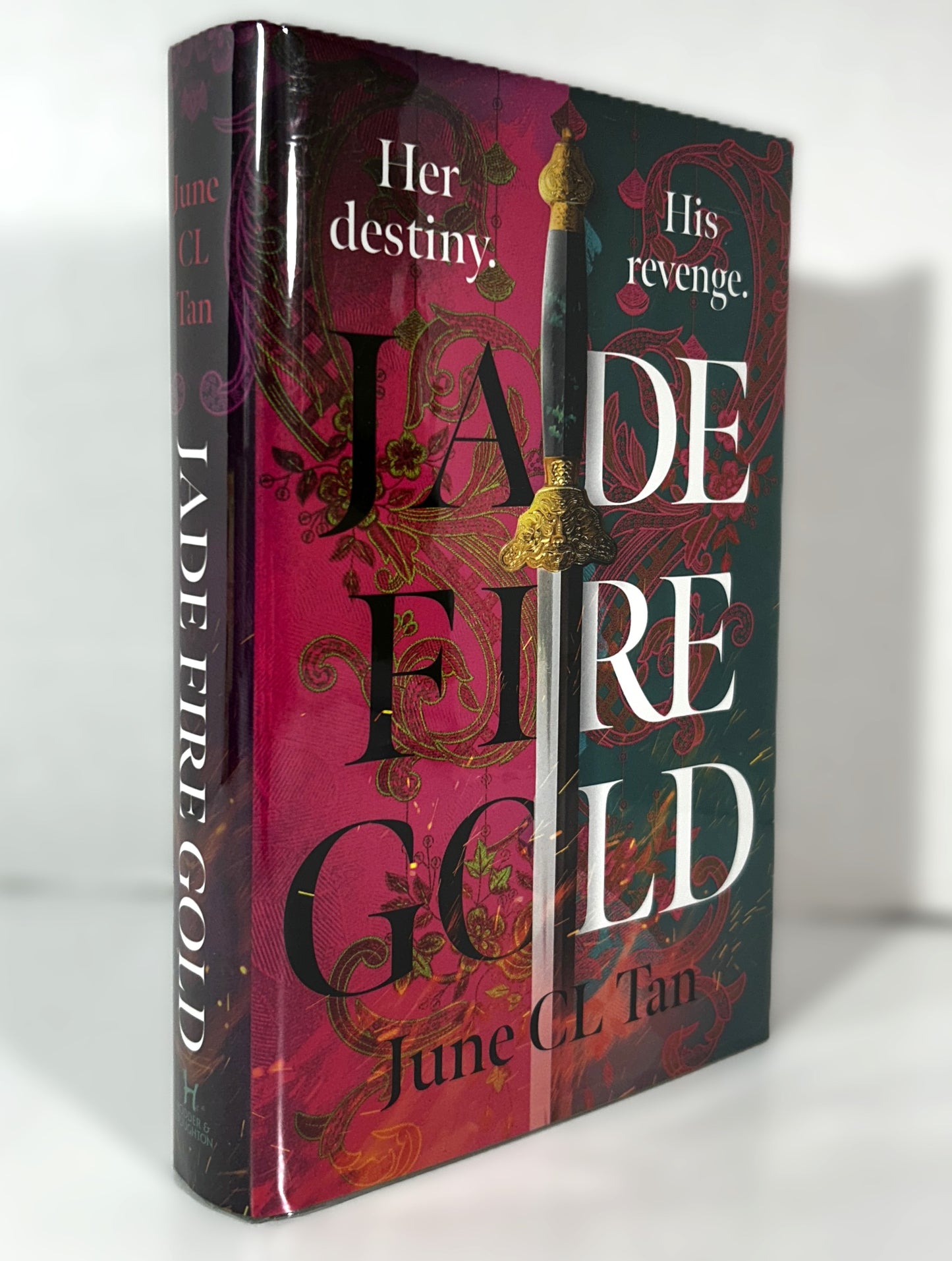 Jade Fire Gold by June CL Tan 2021 SIGNED Fairyloot Exclusive Edition