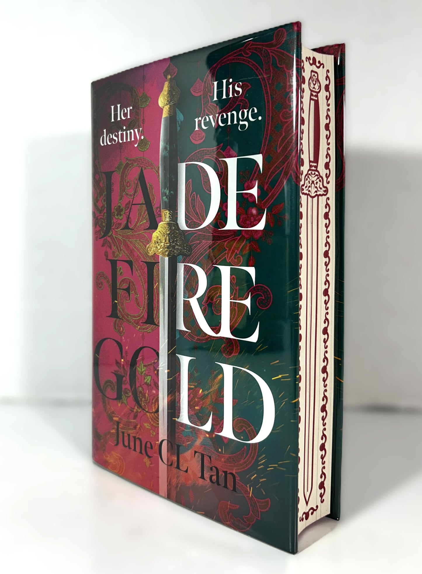 Jade Fire Gold by June CL Tan 2021 SIGNED Fairyloot Exclusive Edition