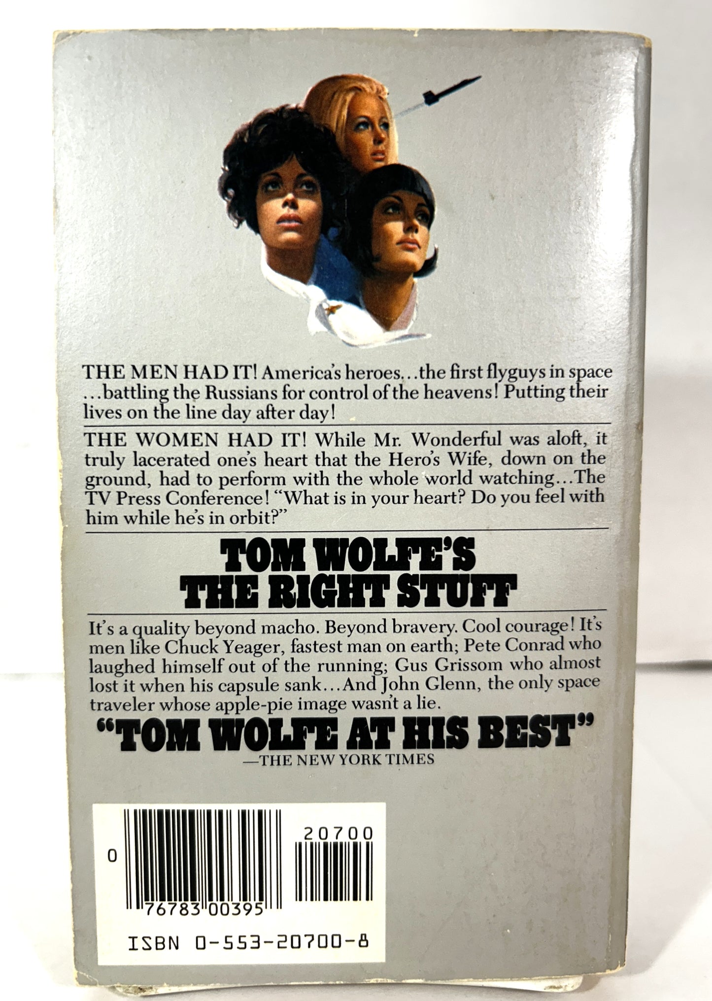 The Right Stuff by Tom Wolfe 1981 SIGNED 6th Print