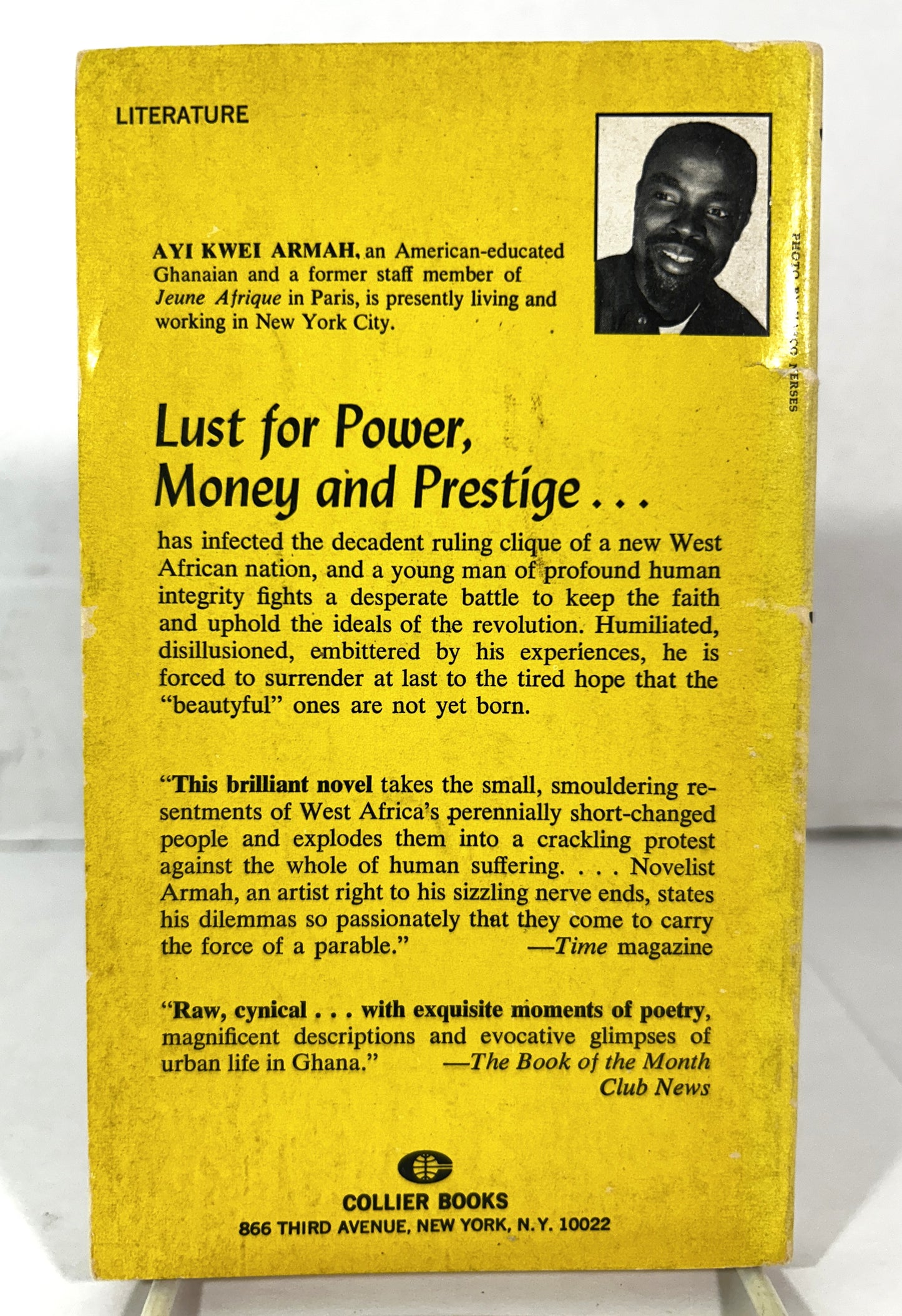 The Beautyful Ones Are Not Yet Born by Ayi Kwei Armah 1973 3rd Print