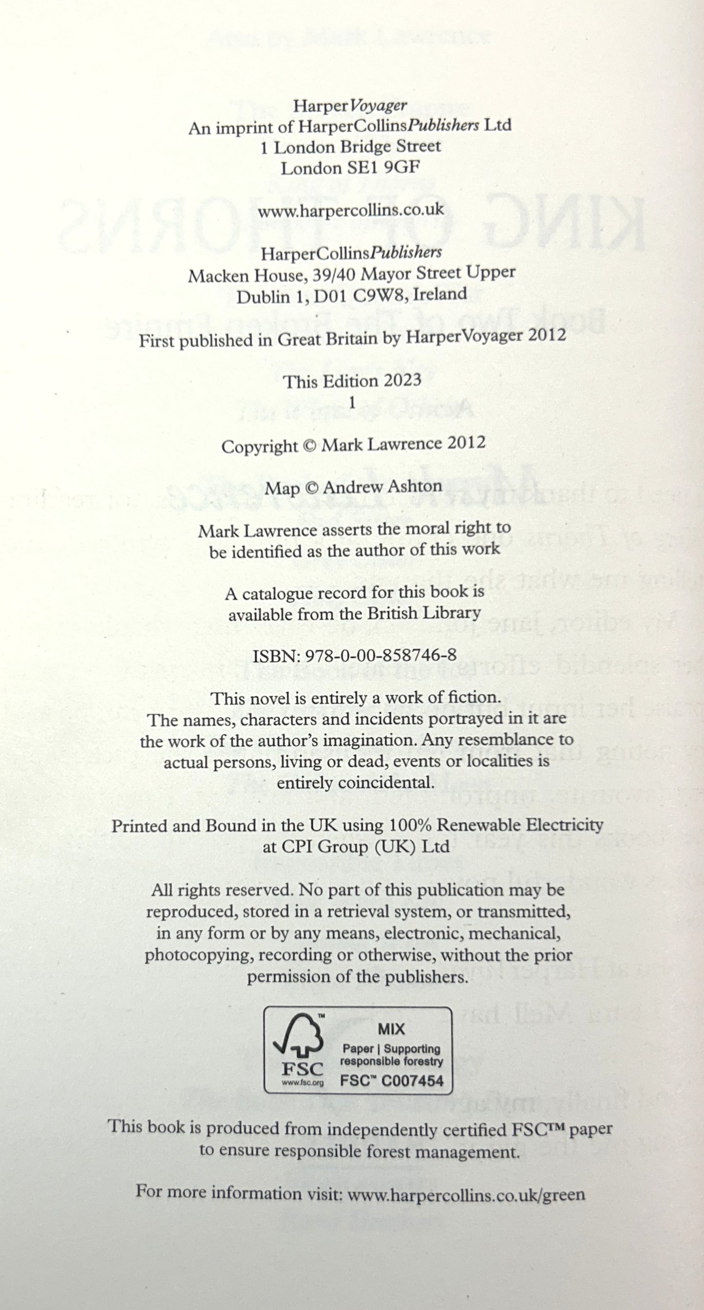 Complete Broken Empire Trilogy by Mark Lawrence SIGNED 2 Limited Editions