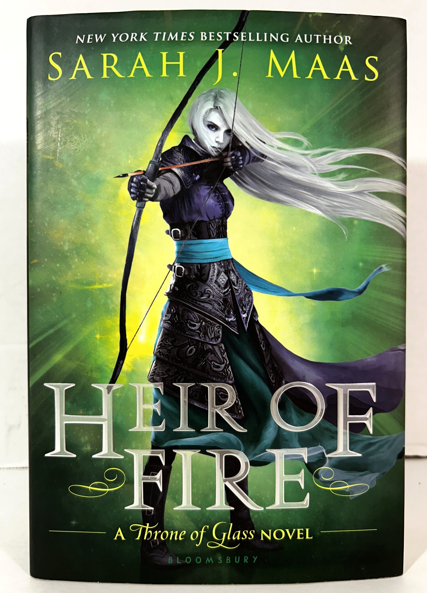 Heir of Fire (Throne of Glass #3) by Sarah J. Maas 1st Edition 1st Print Original Art