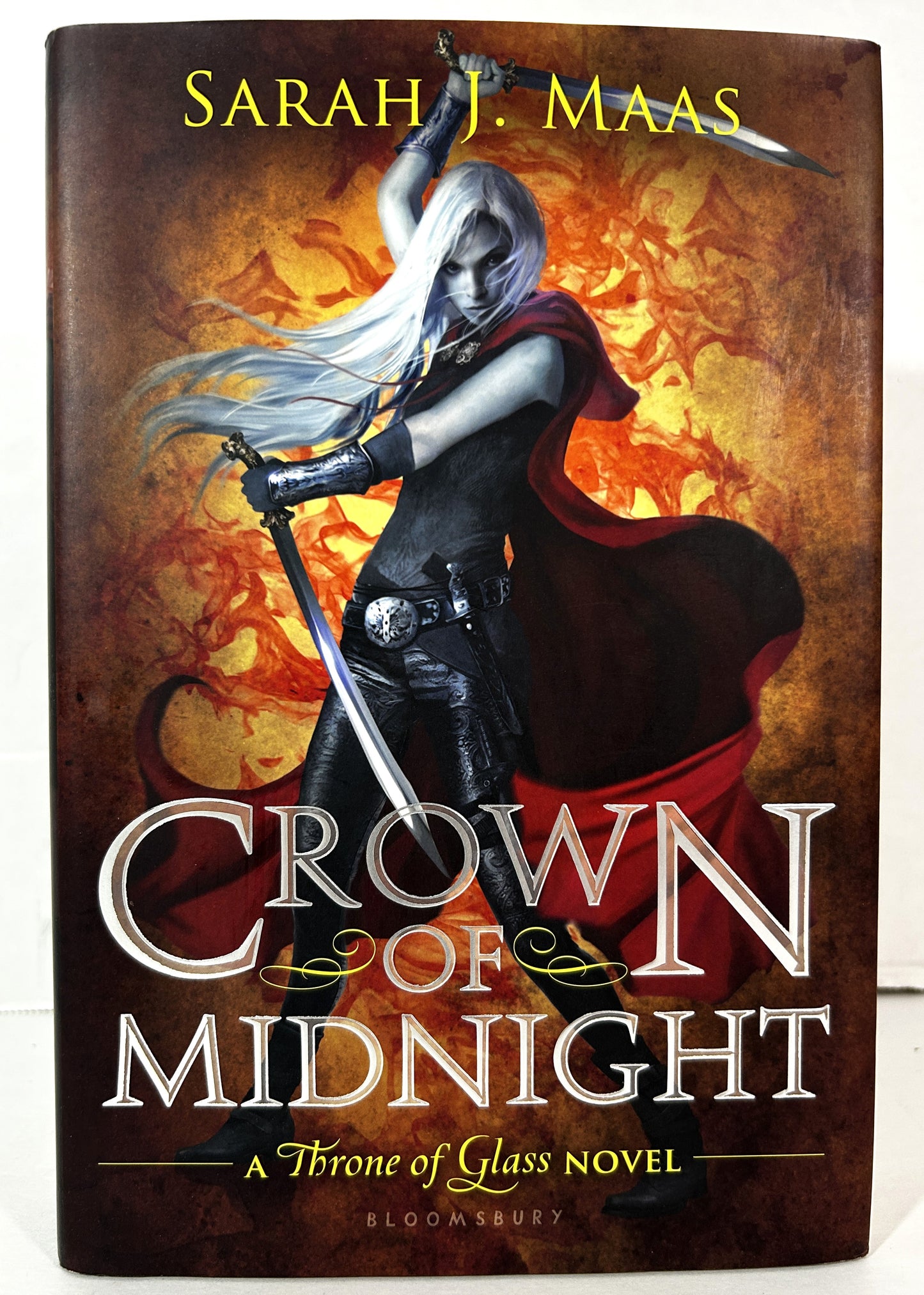 Crown of Midnight (Throne of Glass #2) by Sarah J Maas 1st Edition 1st Print Original Art