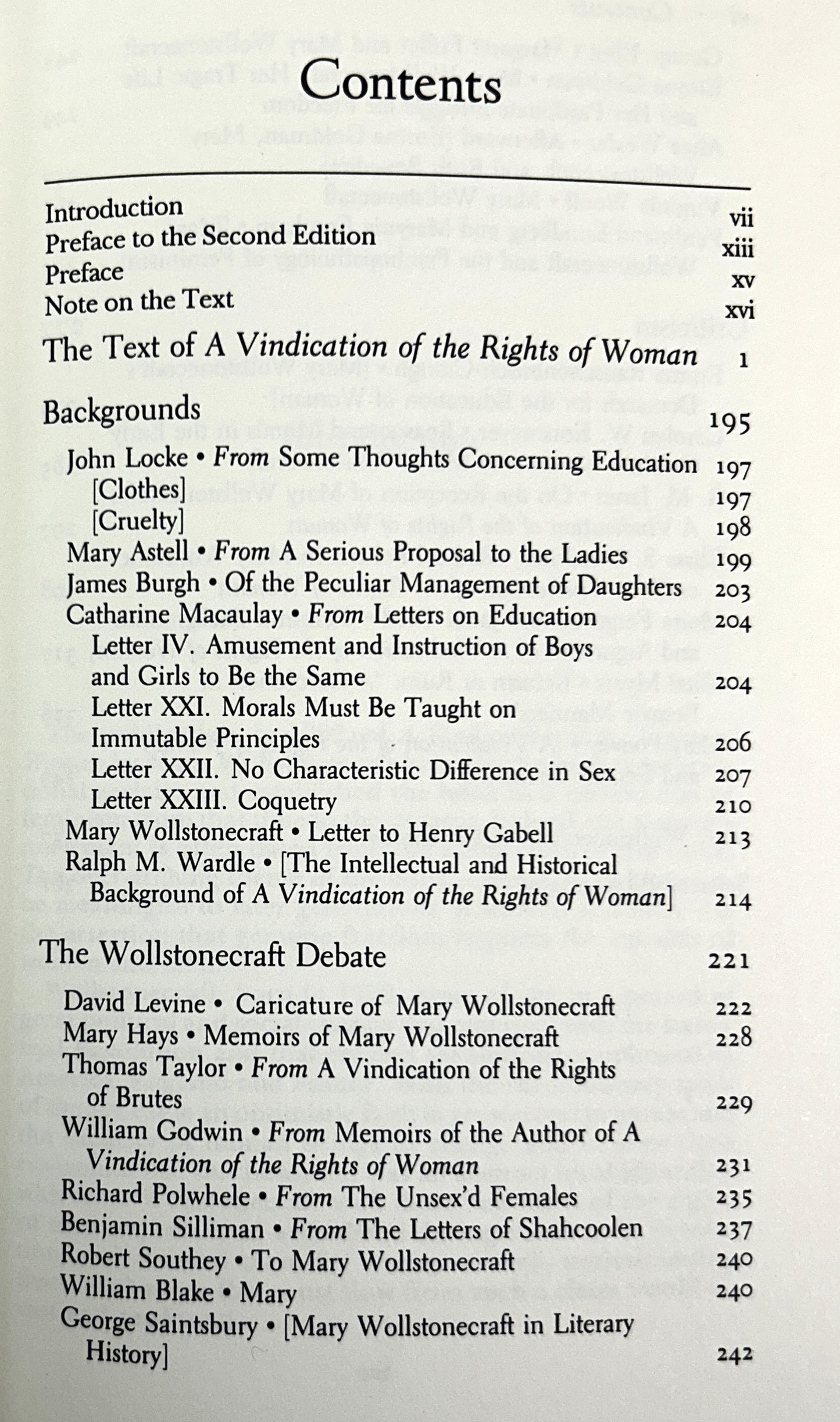 Easton Press: A Vindication of the Rights of Woman by Mary Wollstonecraft 1992