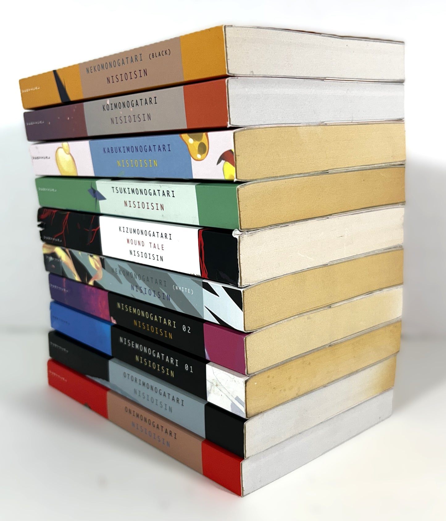 Lot of 10 Nisio Isin Stories 2010-2019
