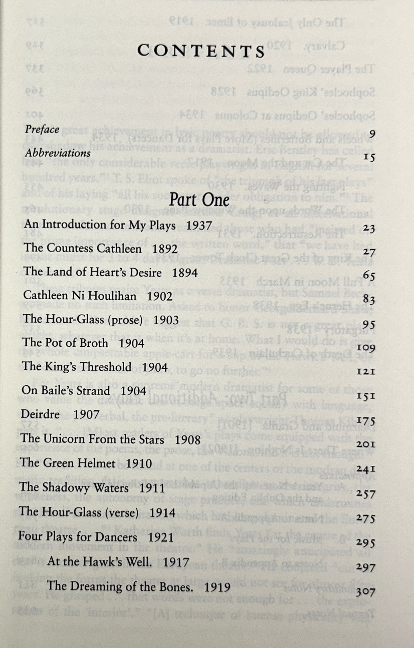 The Collected Works of WB Yeats Vol. 2: The Plays edited by David Clark & Rosalind Clark 2001