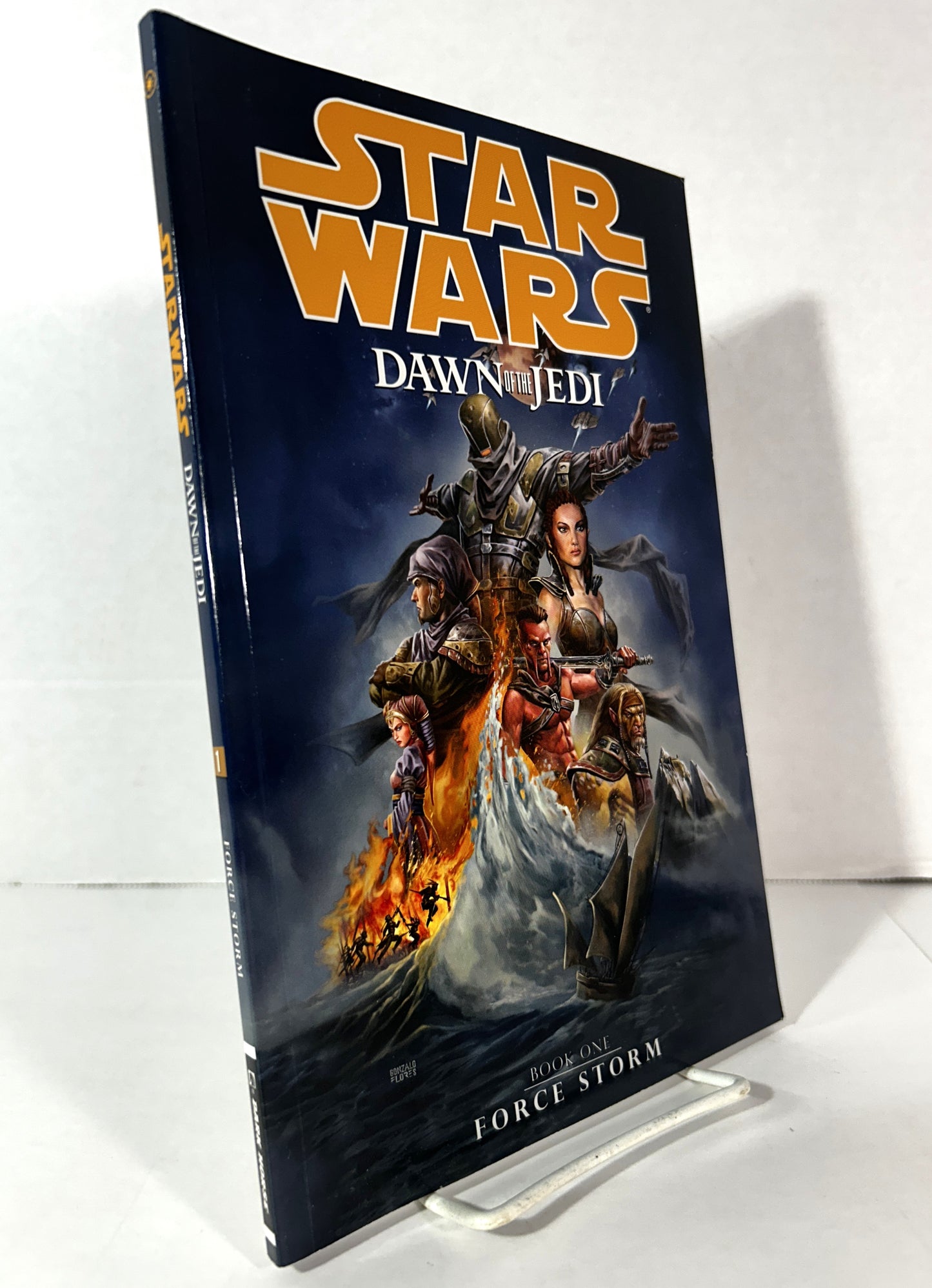 Star Wars Dawn of Justice Vol 1: Force Storm by John Ostrander & Jan Duursema 2012 1st Print