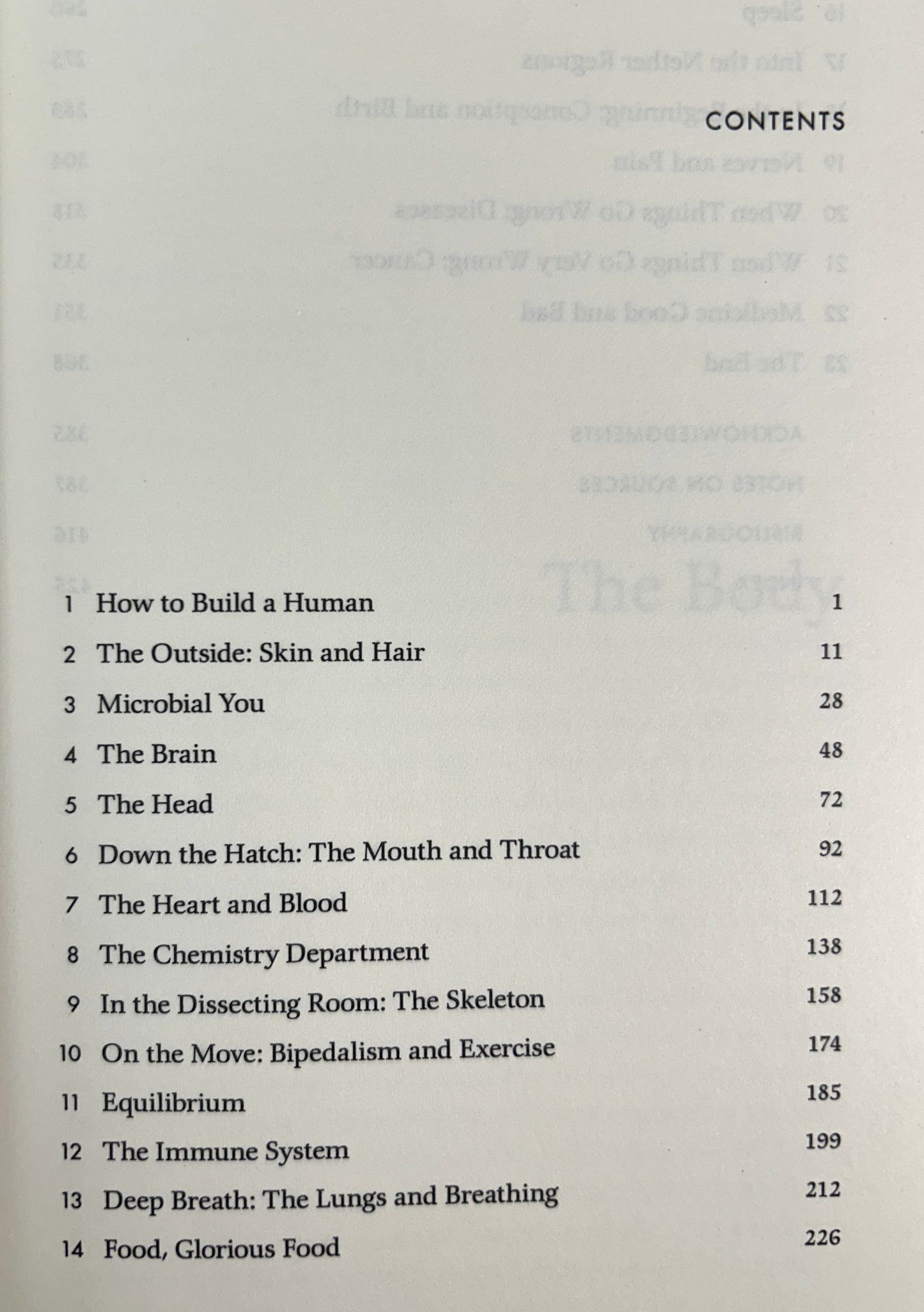 The Body: A gudie for Occupants by Bill Bryson 2019 SIGNED 1st Edition