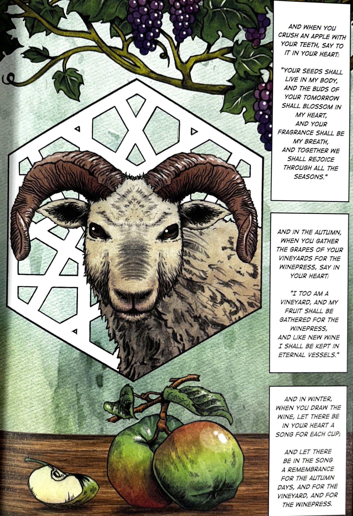 Khalil Gibran's The Prophet: A Graphic Novel Adapted & Illustrated by Pete Katz 2020