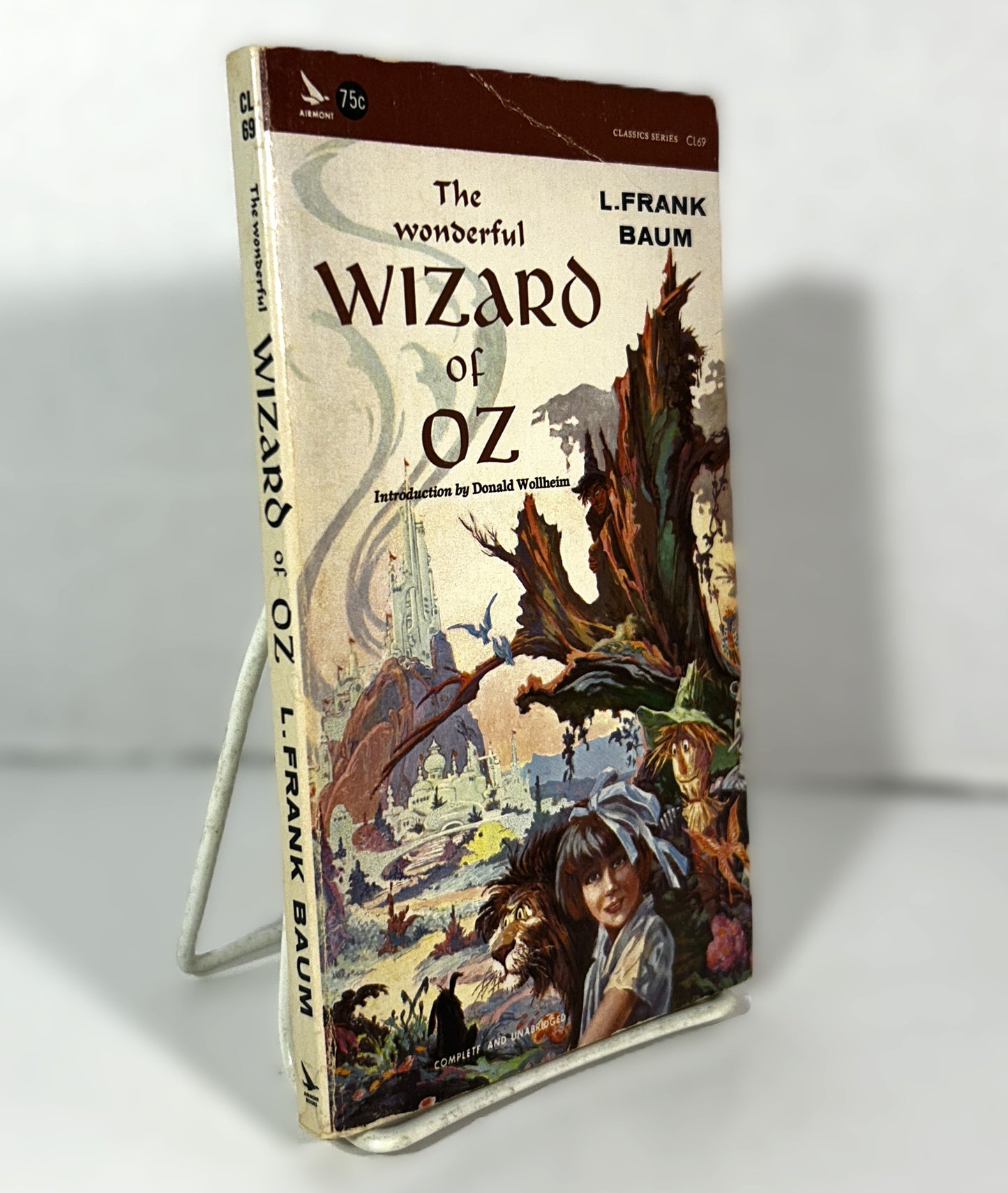 The Wonderful Wizard of Oz by L. Frank Baum 1965 Airmont Books